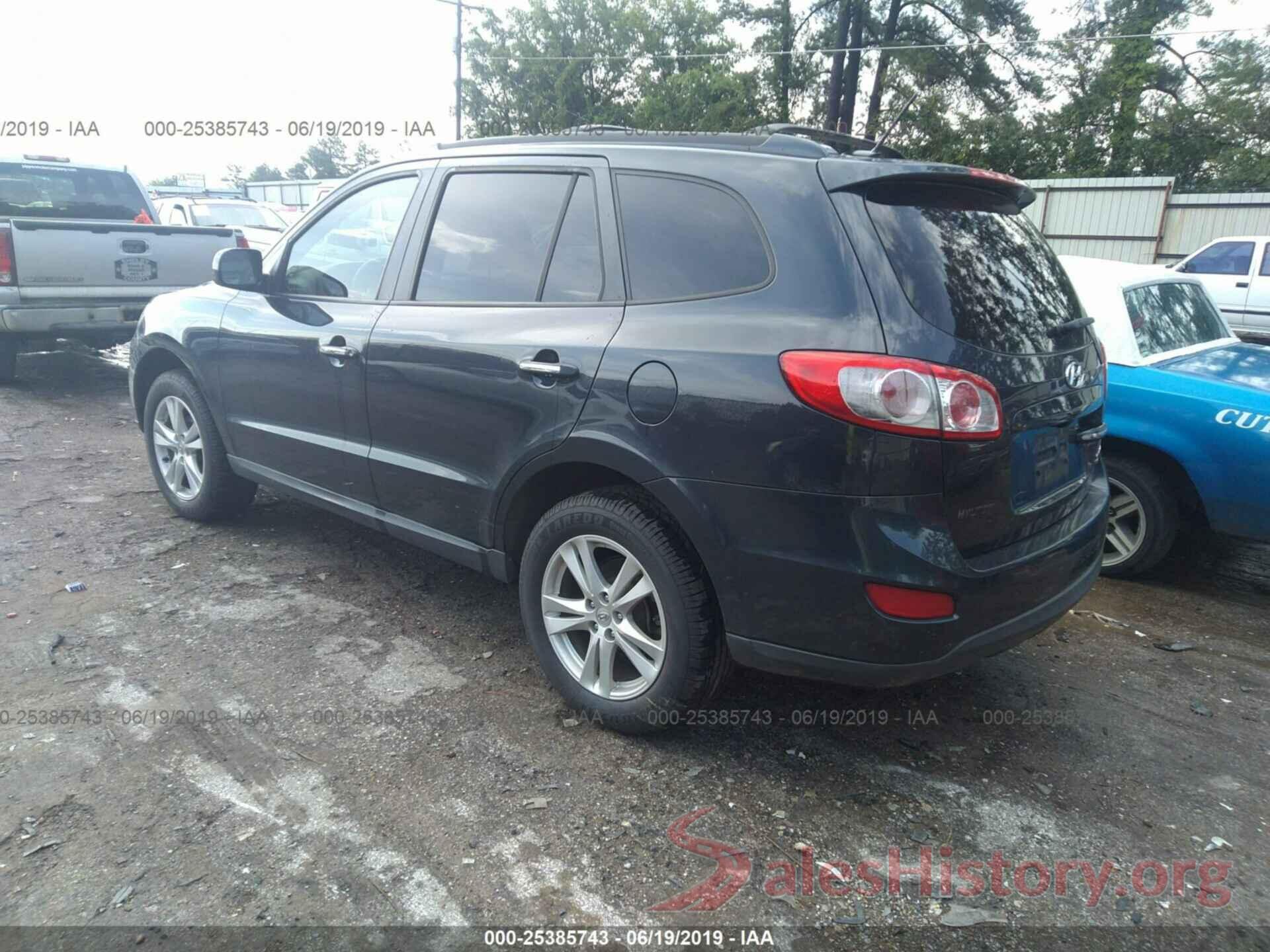 5XYZK4AGXBG025425 2011 HYUNDAI SANTA FE