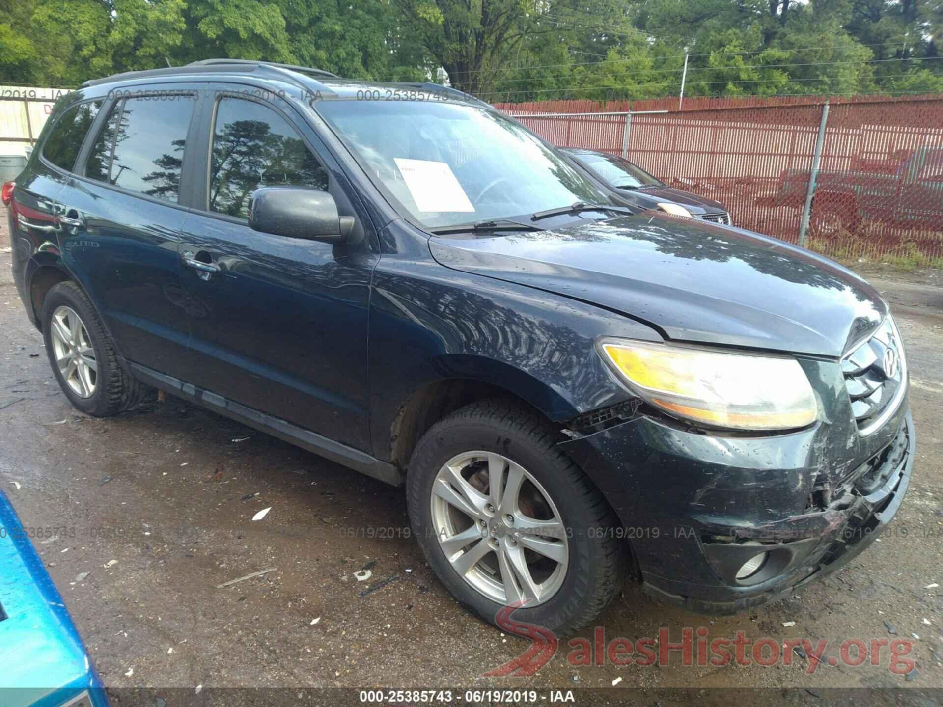 5XYZK4AGXBG025425 2011 HYUNDAI SANTA FE