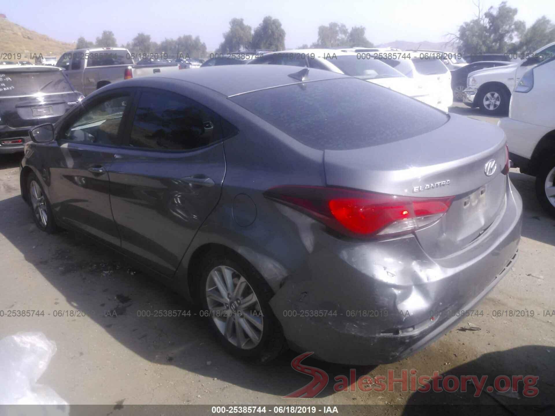 5NPDH4AE0EH486847 2014 HYUNDAI ELANTRA