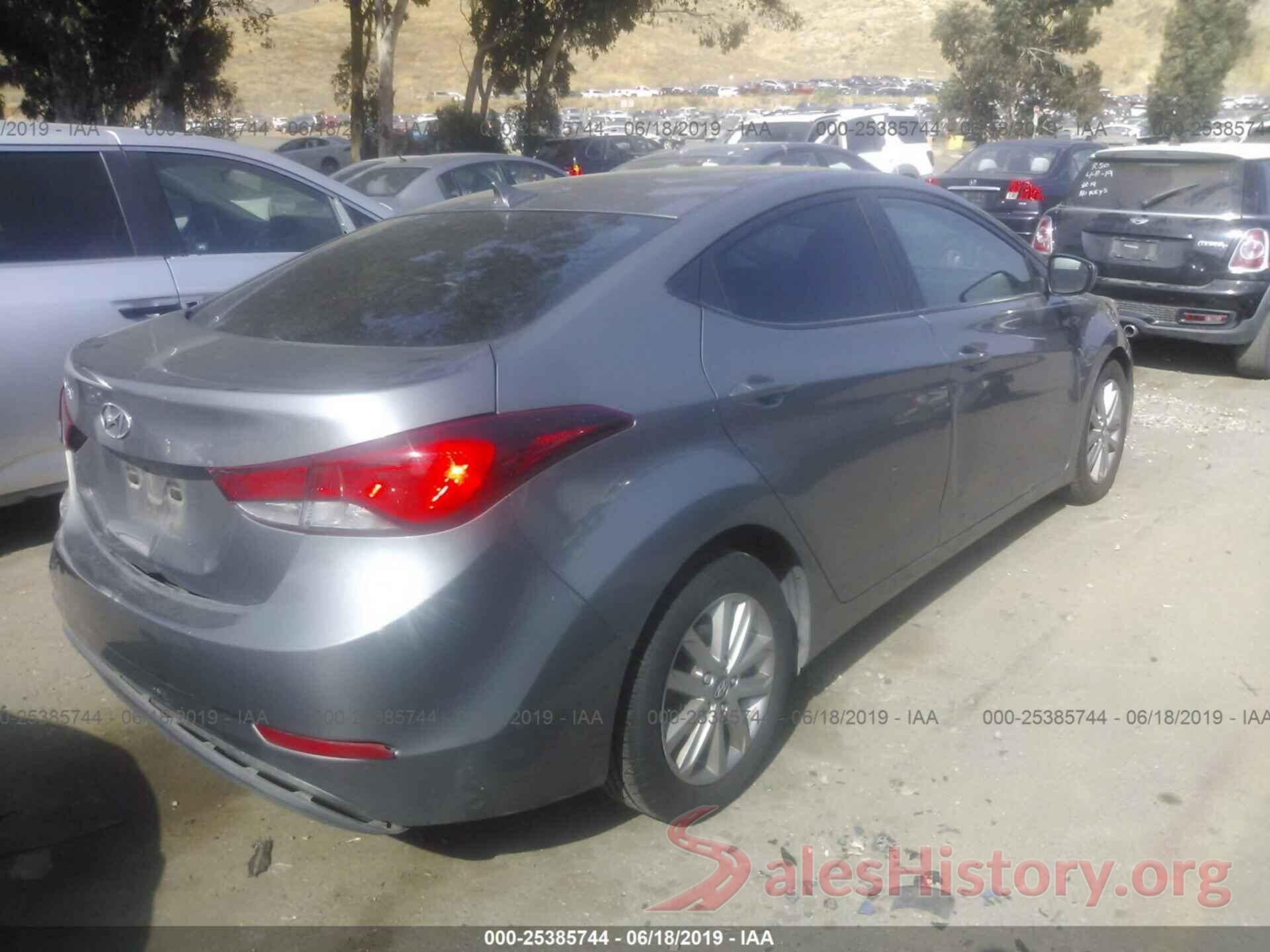 5NPDH4AE0EH486847 2014 HYUNDAI ELANTRA