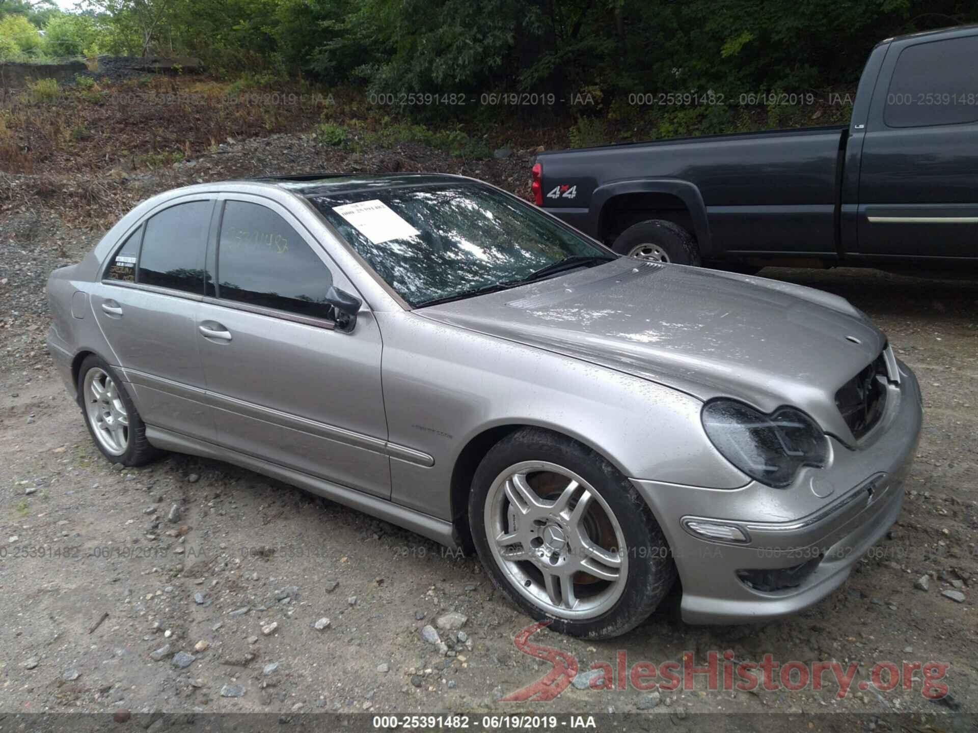 WDBRF65J23F305381 2003 MERCEDES-BENZ C