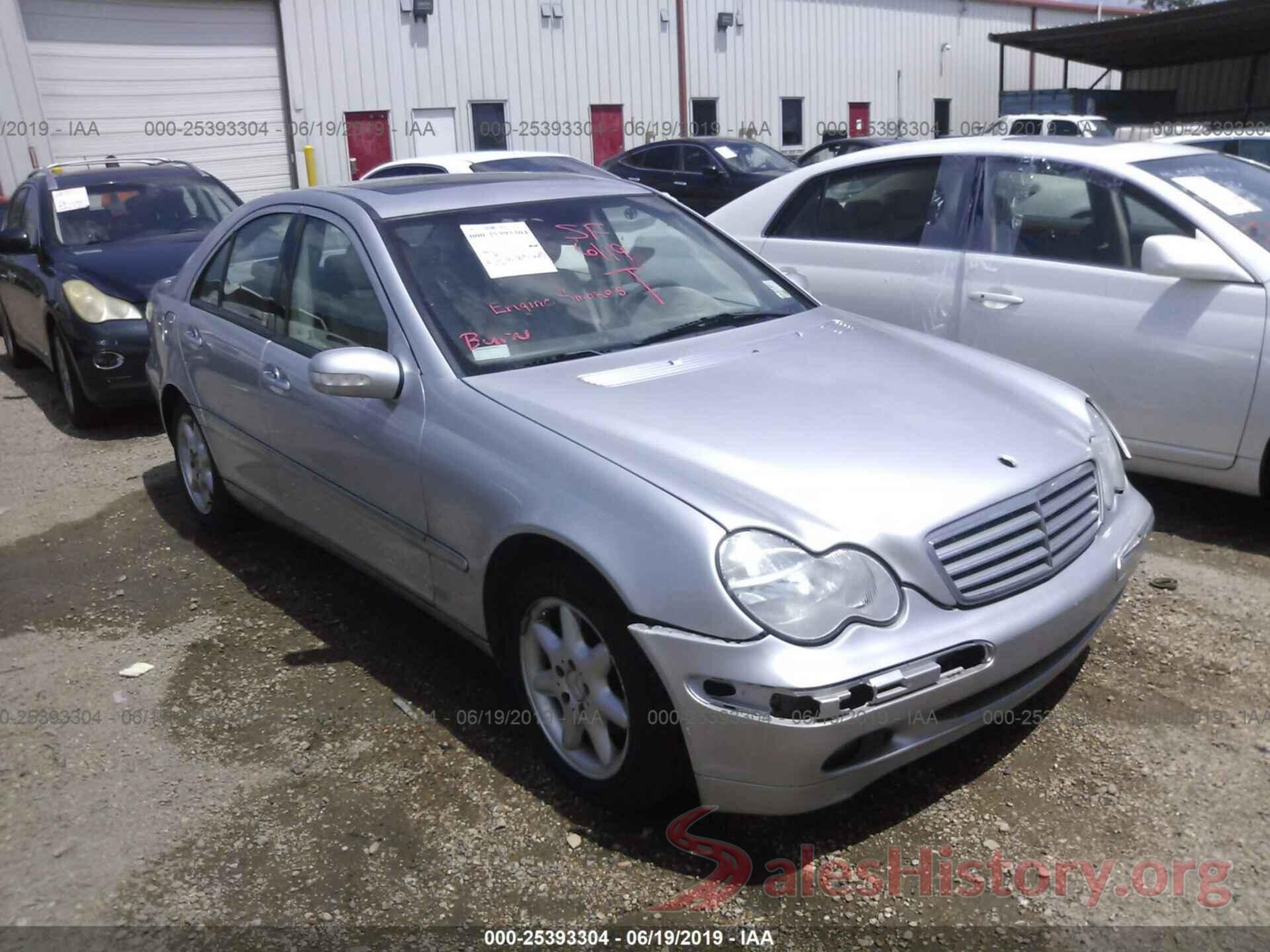 WDBRF61J13F405770 2003 MERCEDES-BENZ C