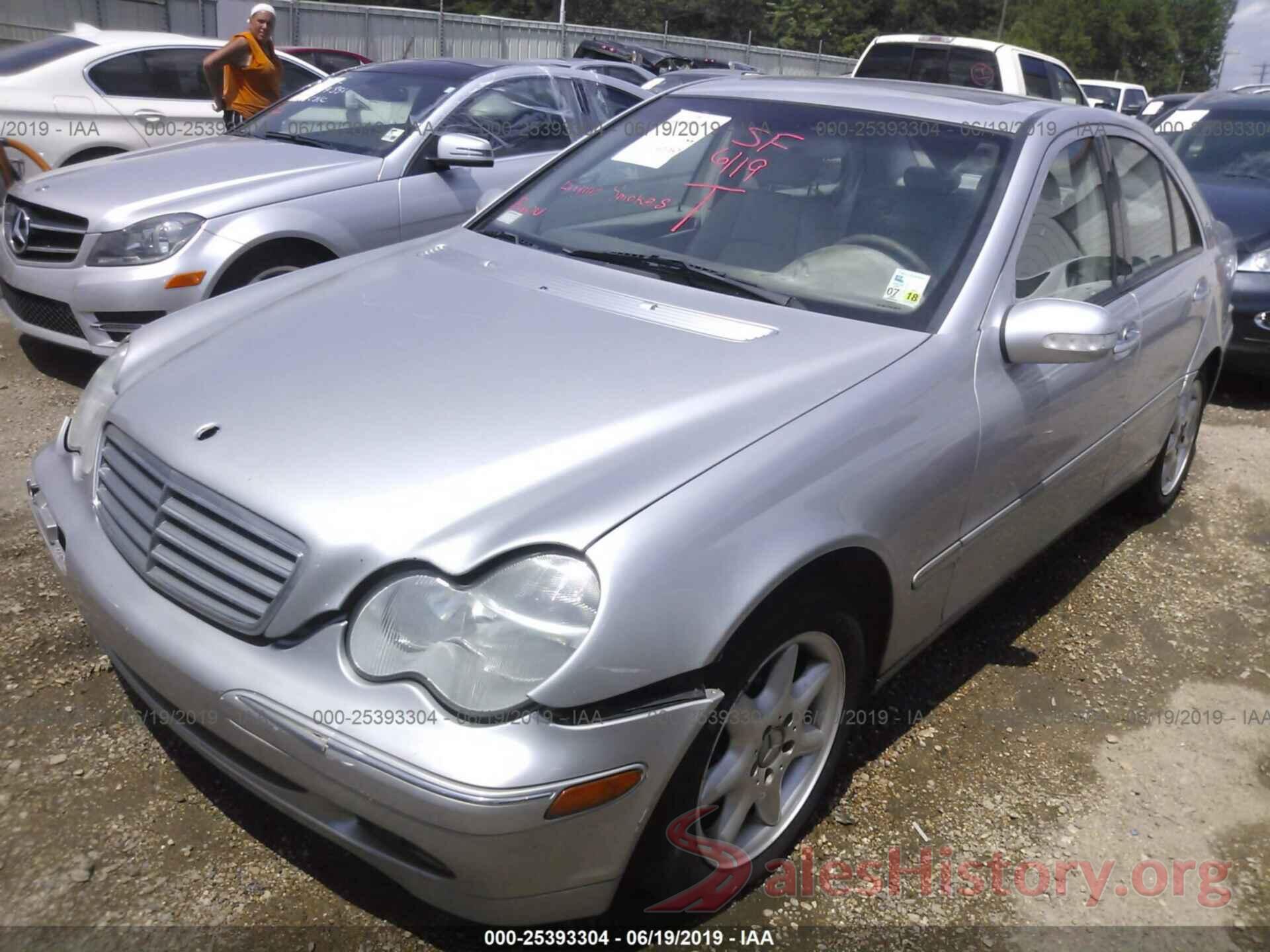 WDBRF61J13F405770 2003 MERCEDES-BENZ C