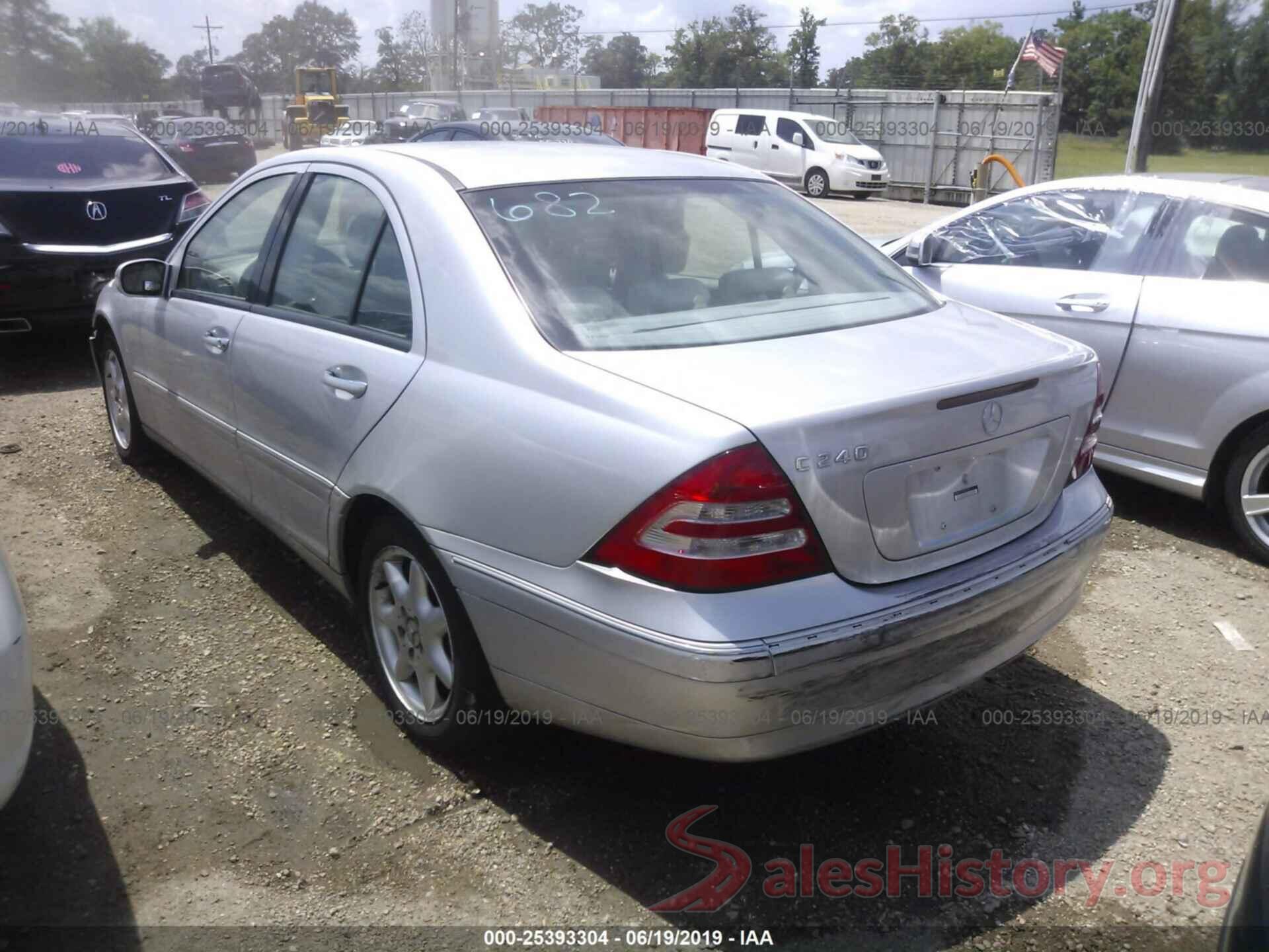 WDBRF61J13F405770 2003 MERCEDES-BENZ C