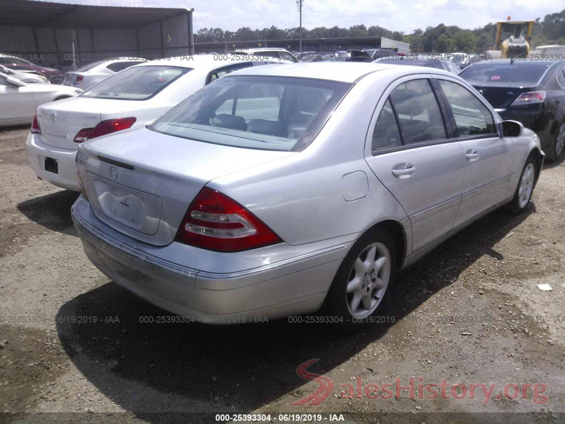 WDBRF61J13F405770 2003 MERCEDES-BENZ C