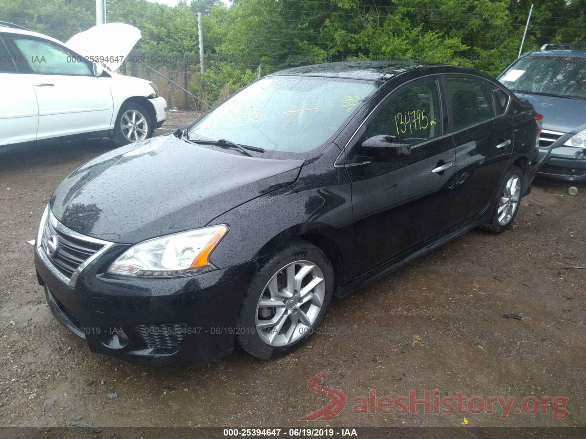 3N1AB7APXDL654986 2013 NISSAN SENTRA