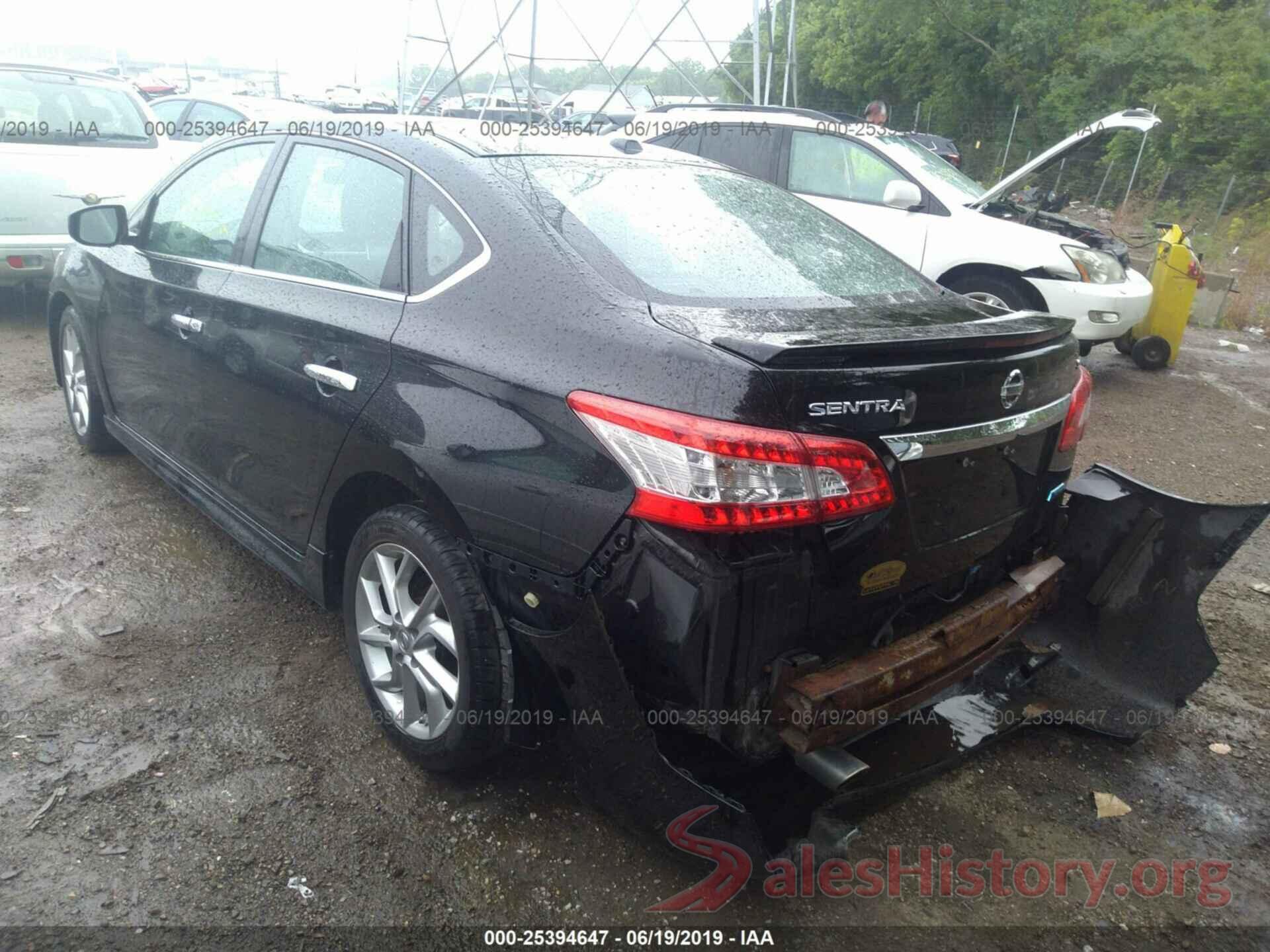 3N1AB7APXDL654986 2013 NISSAN SENTRA