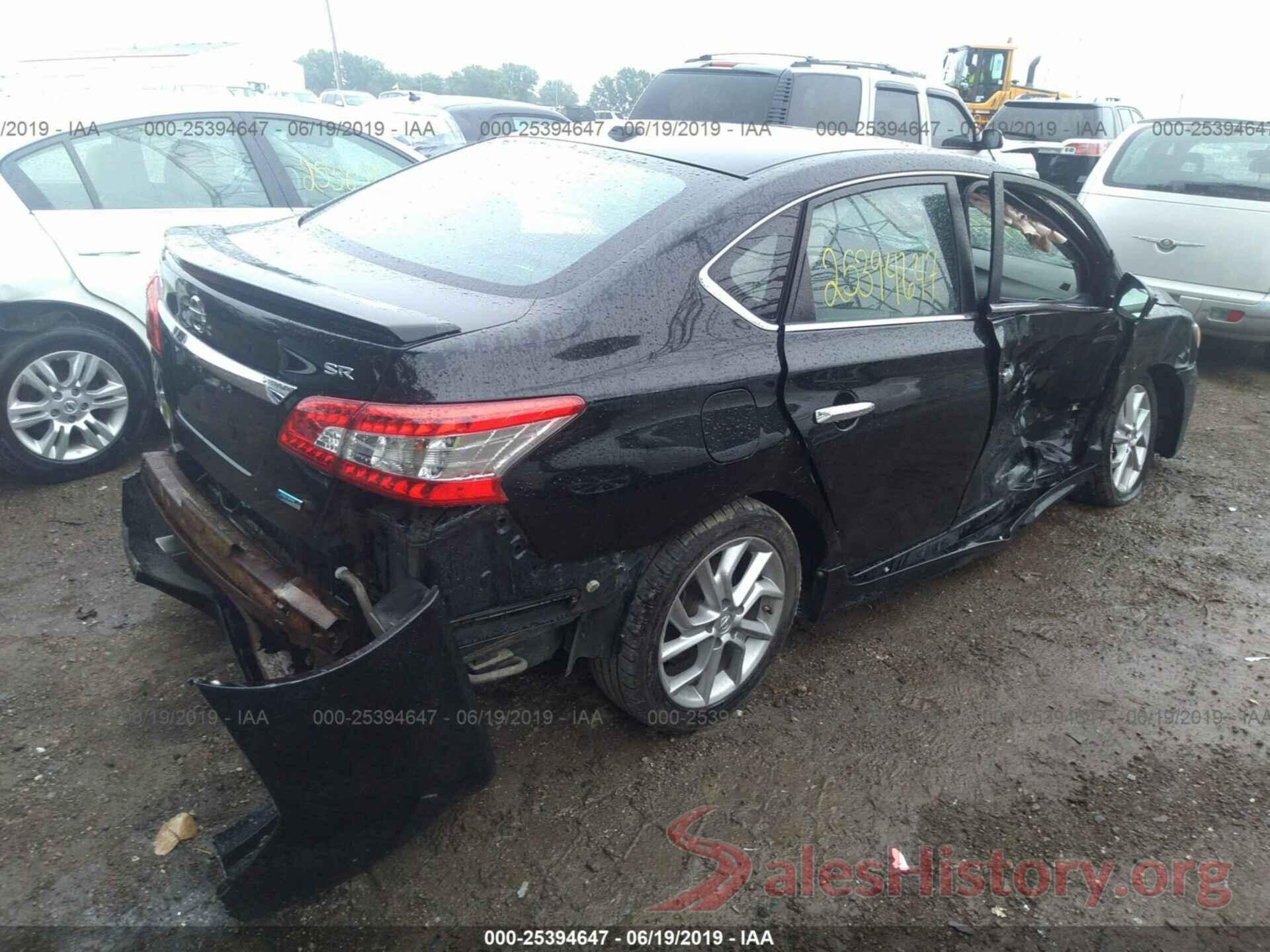 3N1AB7APXDL654986 2013 NISSAN SENTRA