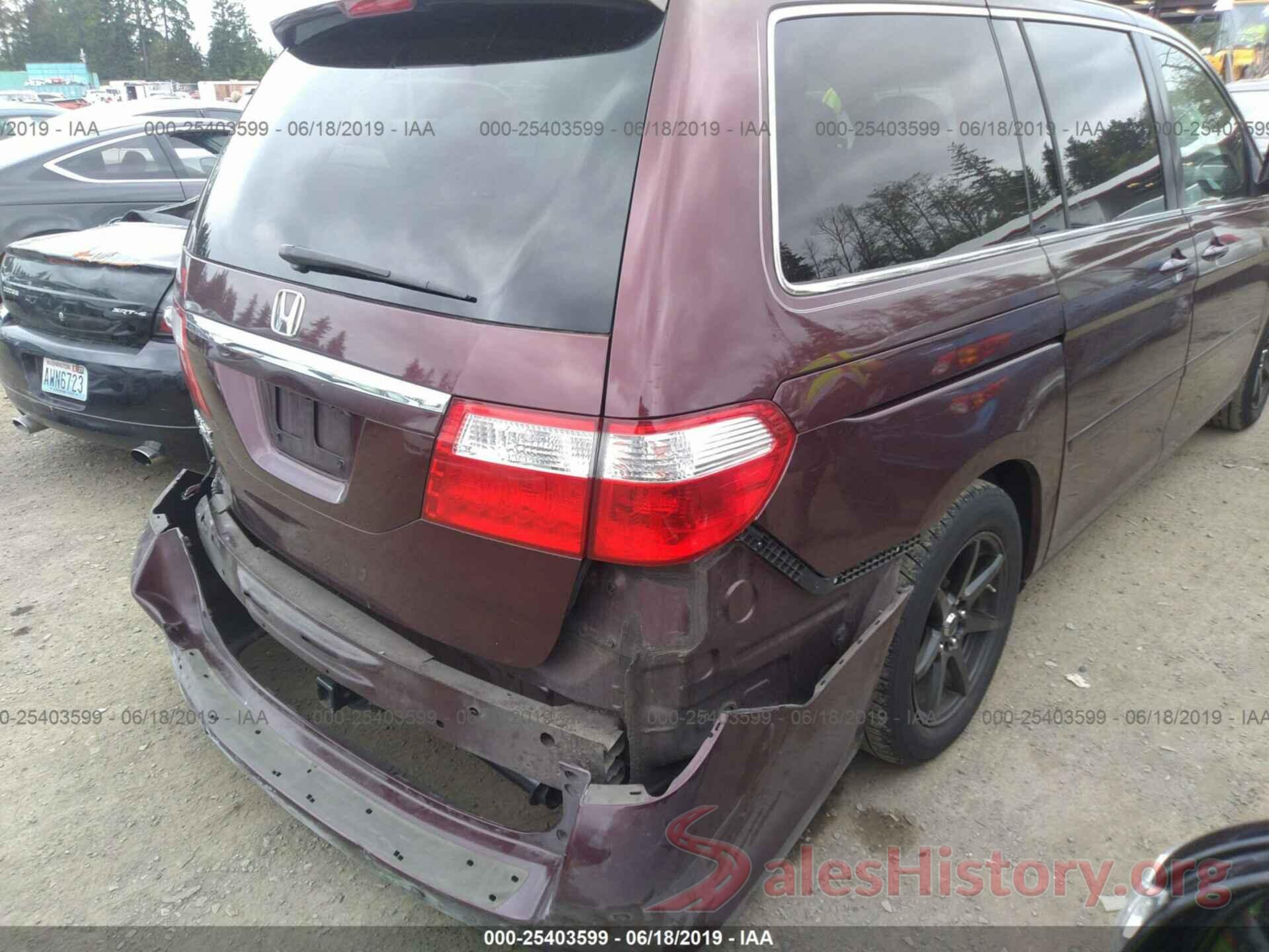 5FNRL38877B101932 2007 HONDA ODYSSEY