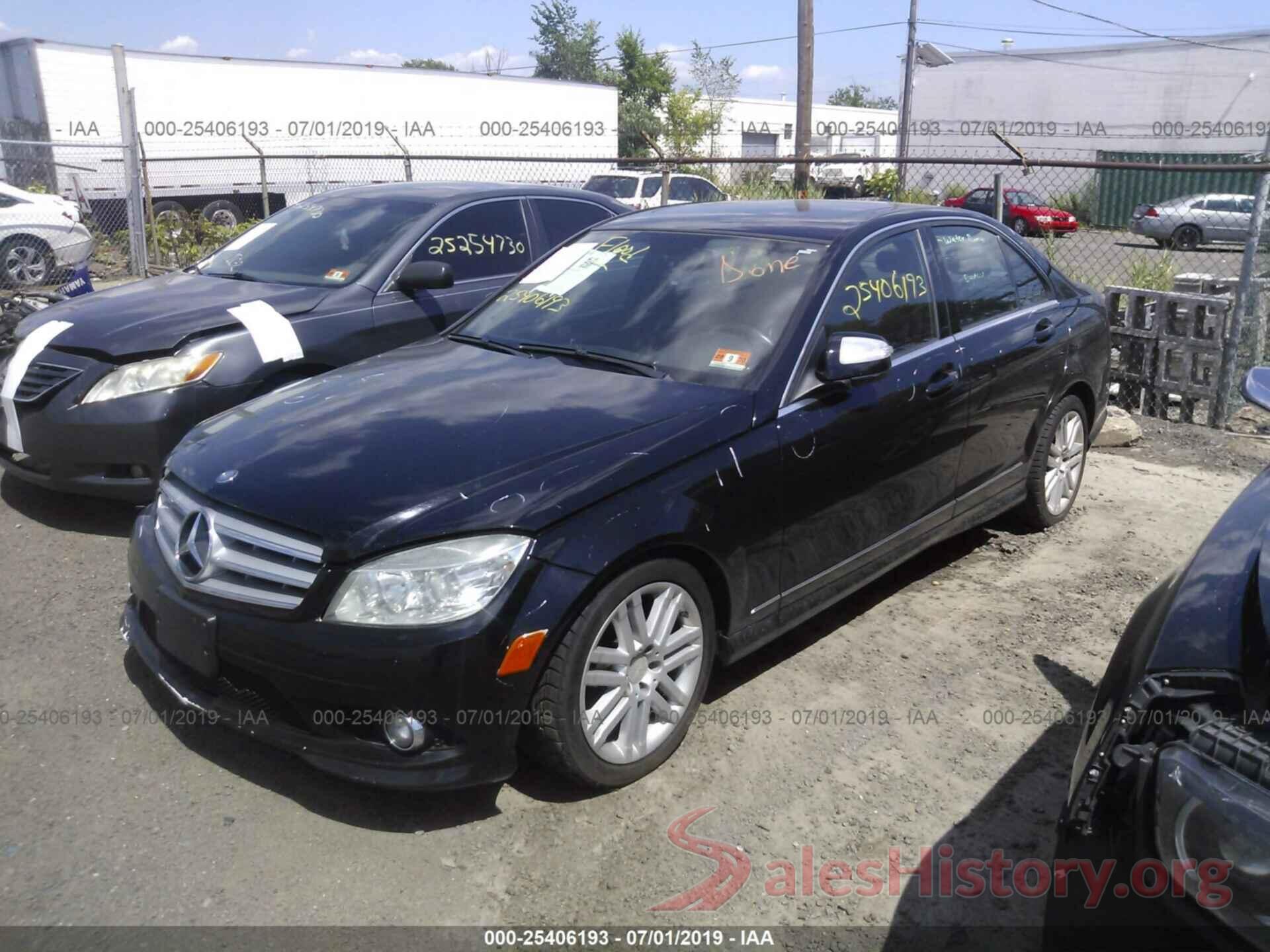 WDDGF81X39R058917 2009 MERCEDES-BENZ C