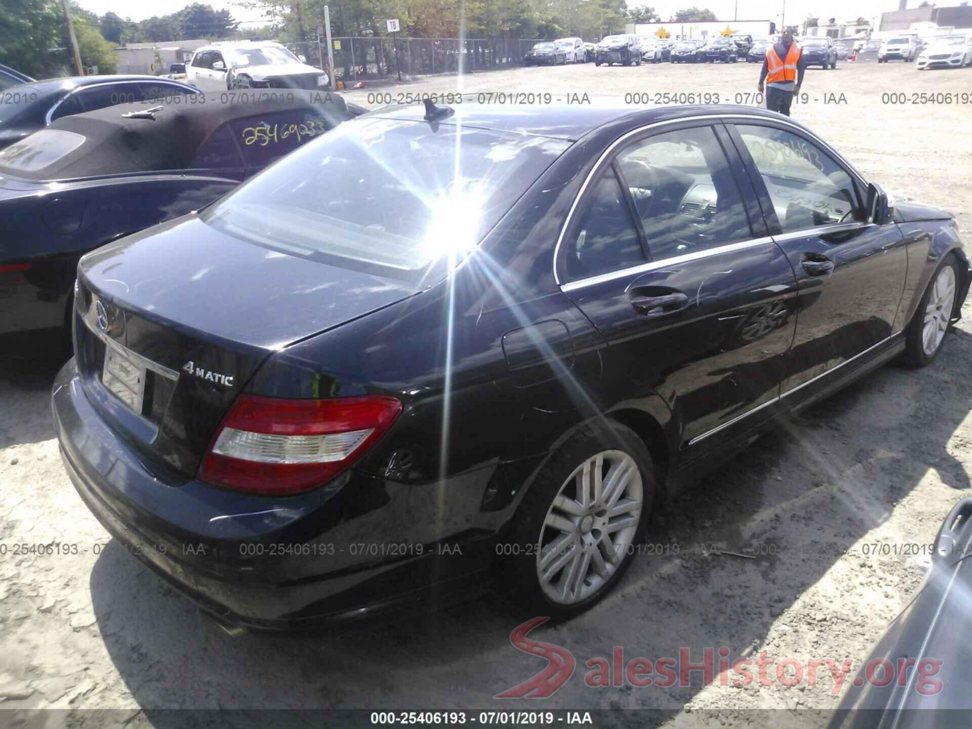 WDDGF81X39R058917 2009 MERCEDES-BENZ C