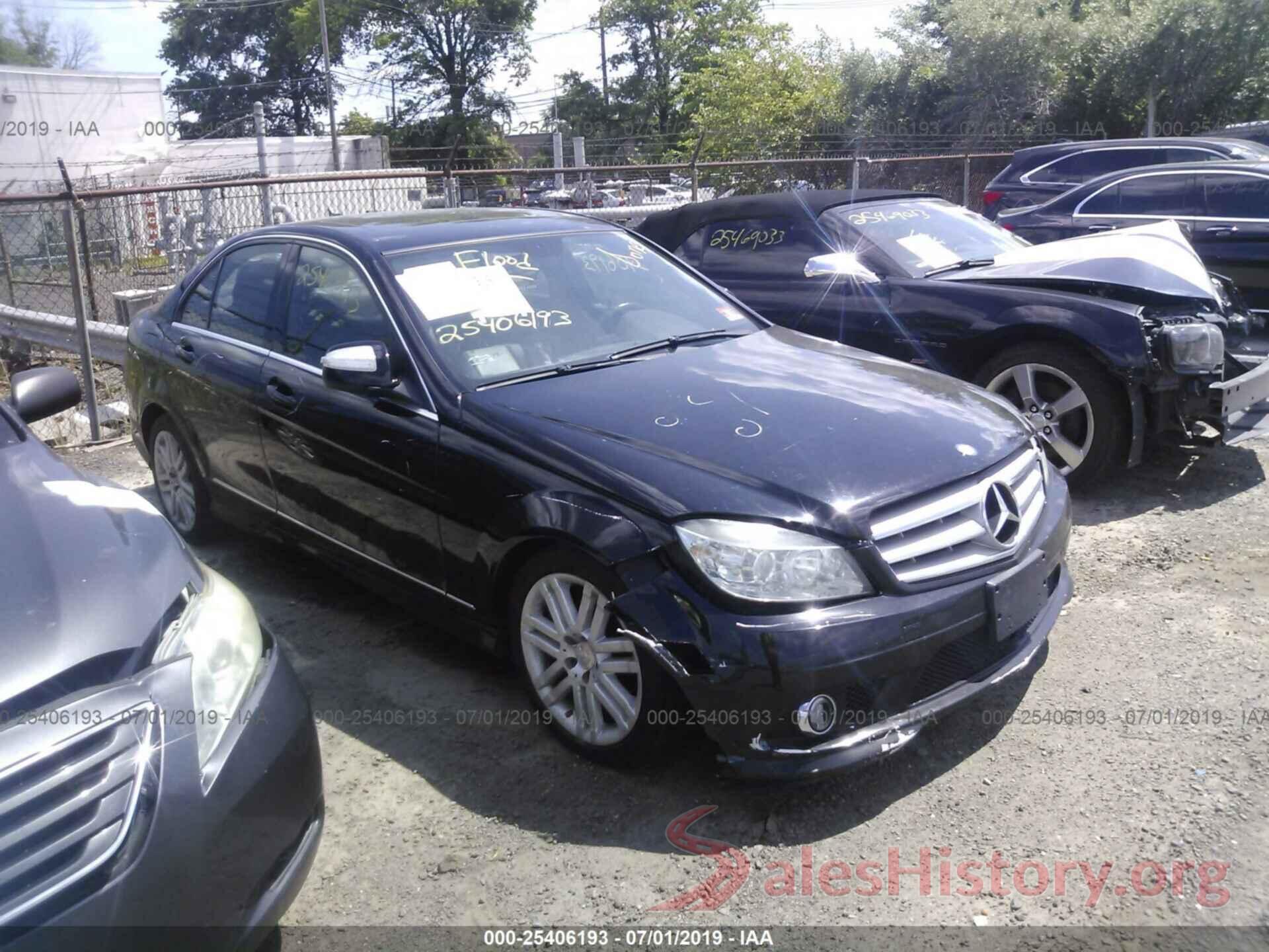 WDDGF81X39R058917 2009 MERCEDES-BENZ C