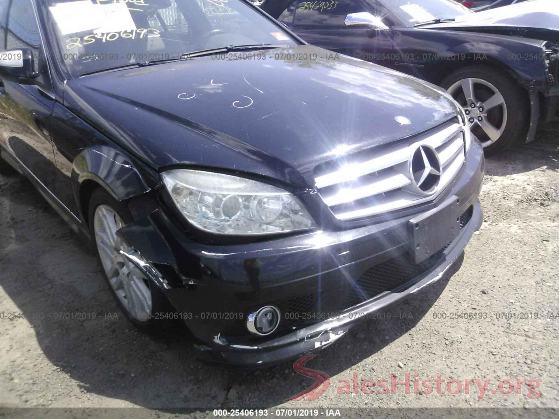 WDDGF81X39R058917 2009 MERCEDES-BENZ C