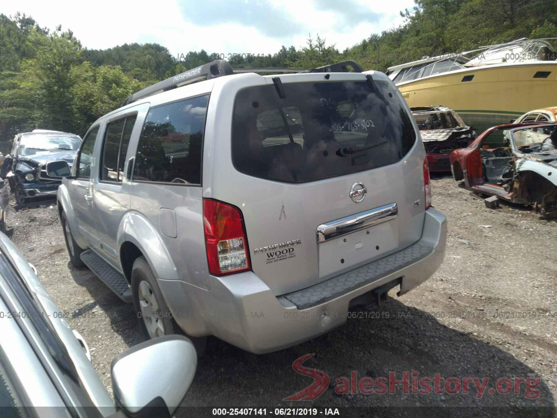 5N1AR18U96C609582 2006 NISSAN PATHFINDER