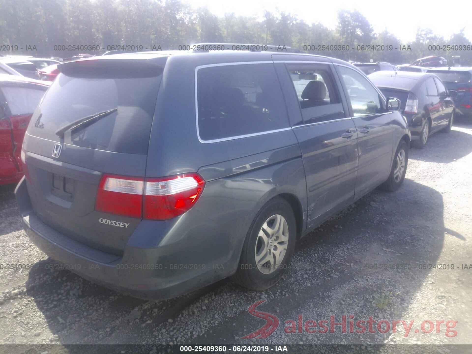 5FNRL38706B459704 2006 HONDA ODYSSEY