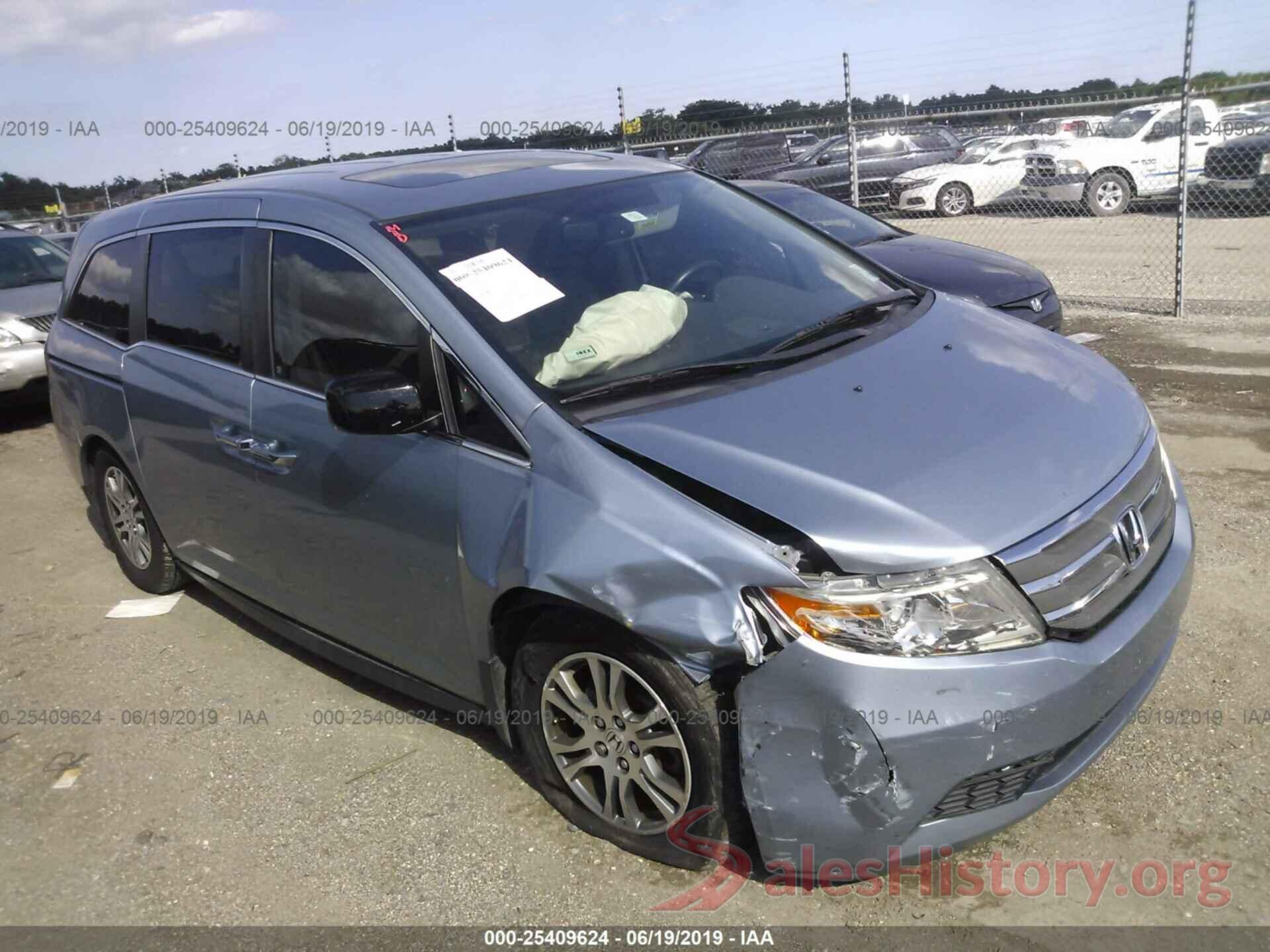 5FNRL5H67DB077606 2013 HONDA ODYSSEY