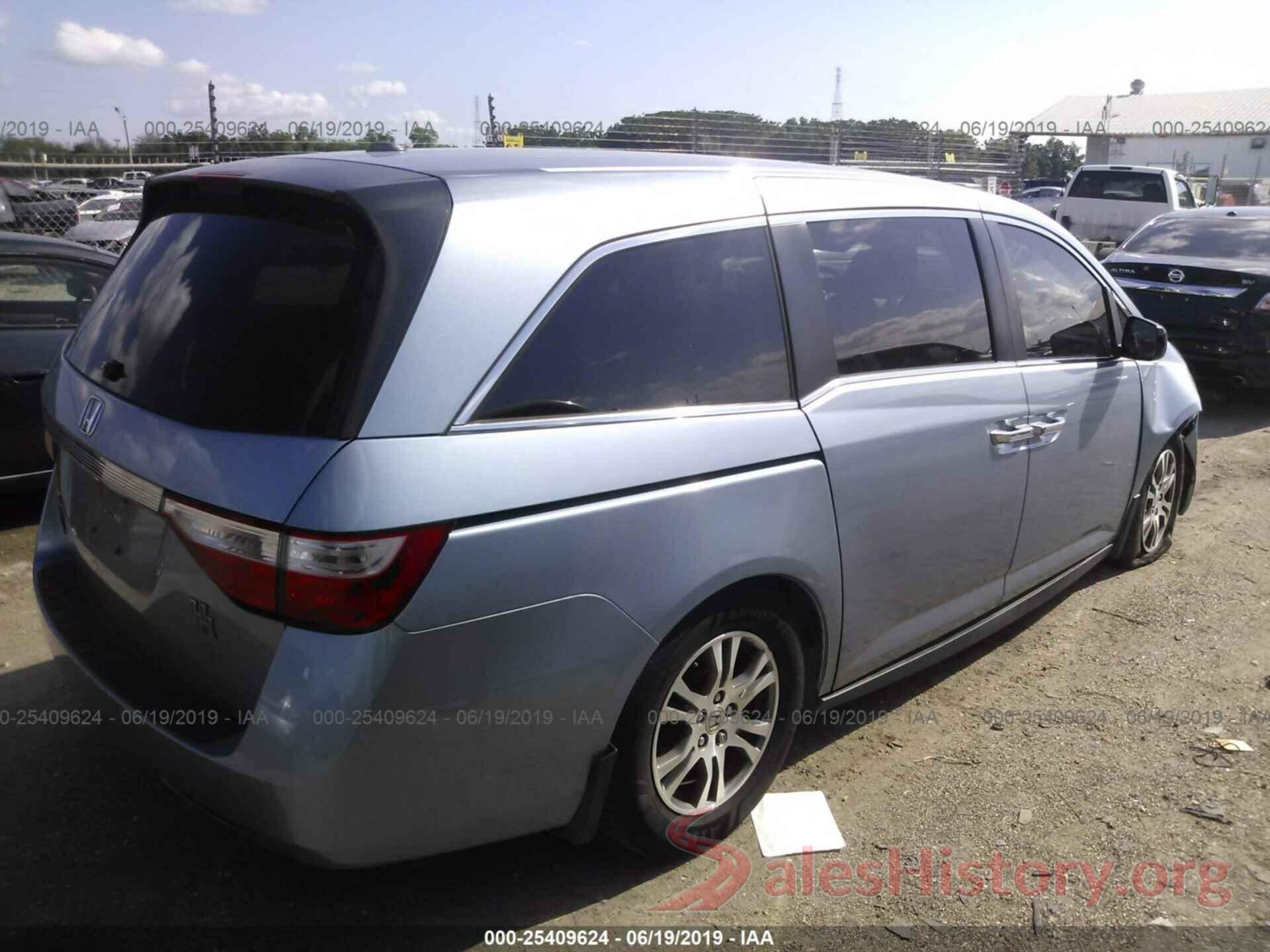 5FNRL5H67DB077606 2013 HONDA ODYSSEY