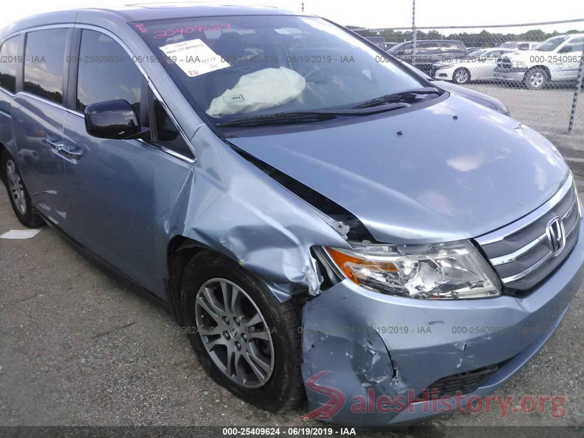 5FNRL5H67DB077606 2013 HONDA ODYSSEY