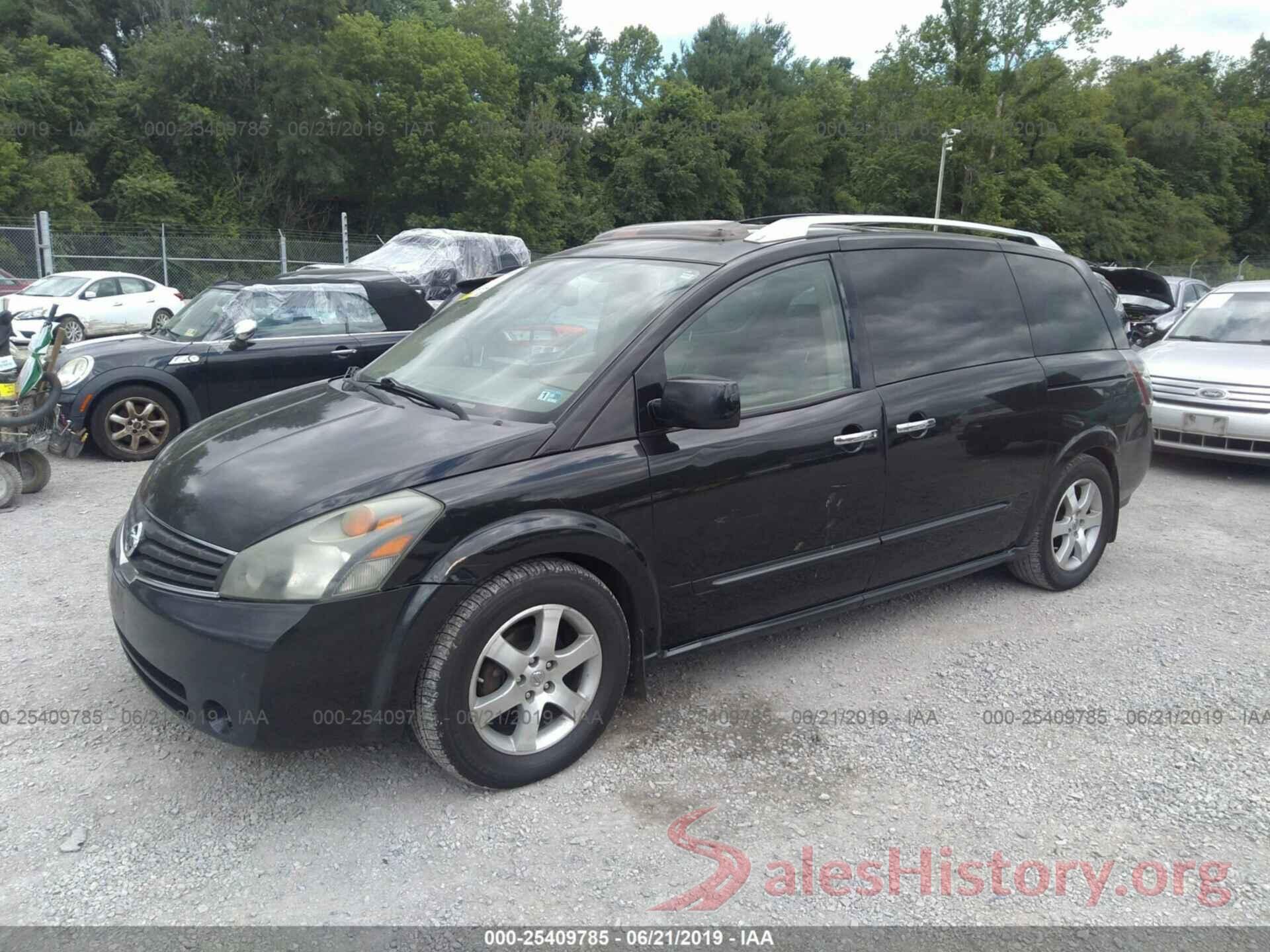 5N1BV28U27N143649 2007 NISSAN QUEST