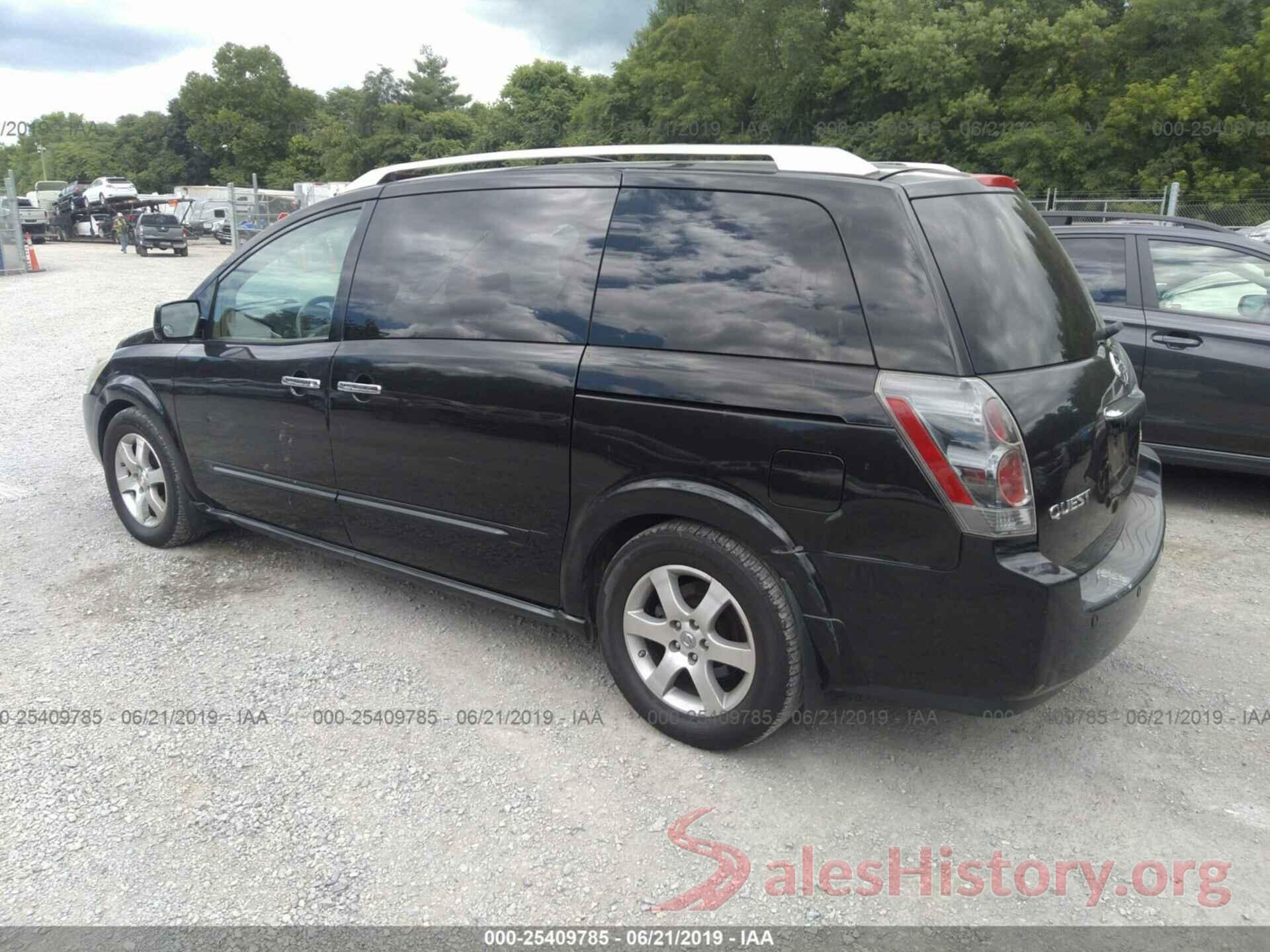 5N1BV28U27N143649 2007 NISSAN QUEST