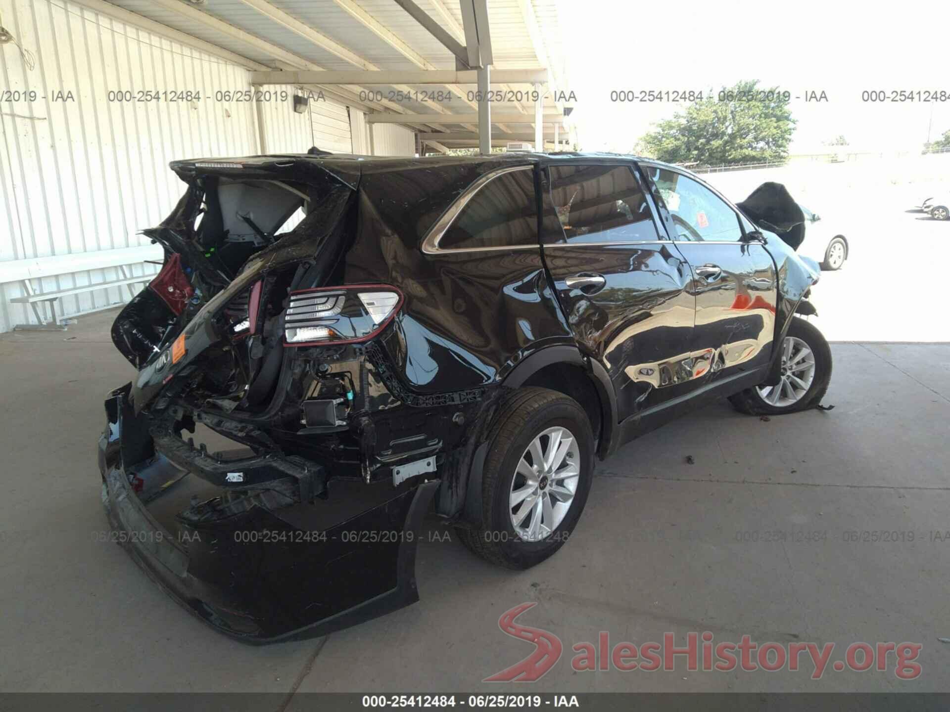 5XYPG4A35KG553024 2019 KIA SORENTO