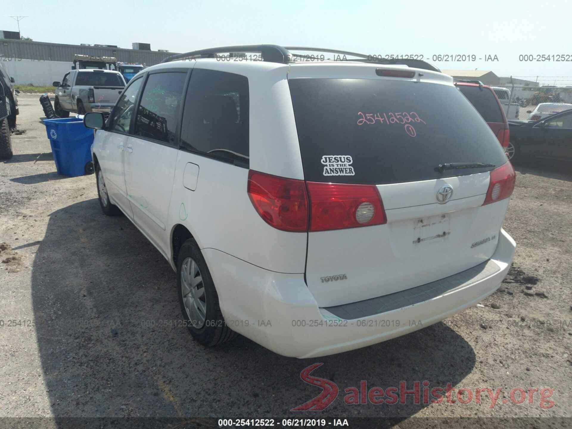 5TDZA23C76S462602 2006 TOYOTA SIENNA