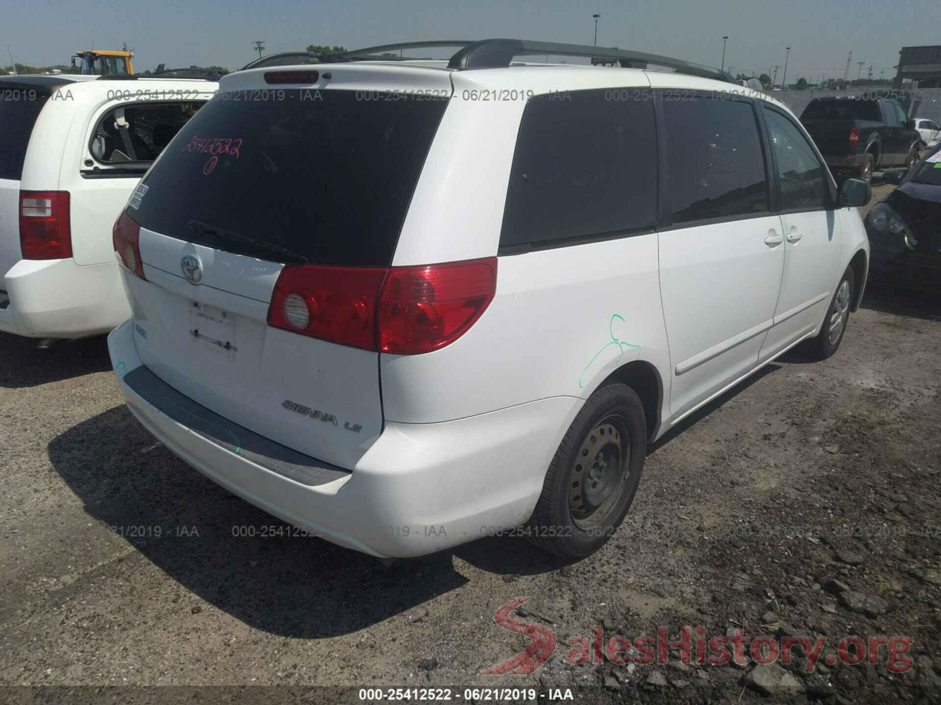 5TDZA23C76S462602 2006 TOYOTA SIENNA