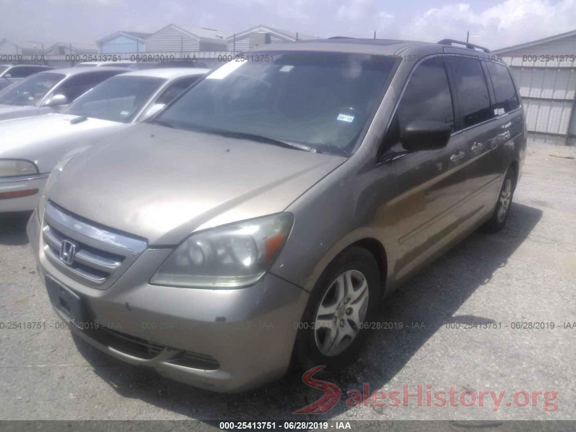 5FNRL38787B400482 2007 HONDA ODYSSEY