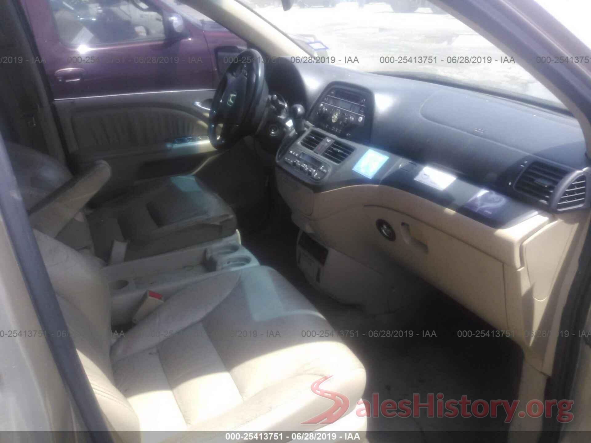 5FNRL38787B400482 2007 HONDA ODYSSEY