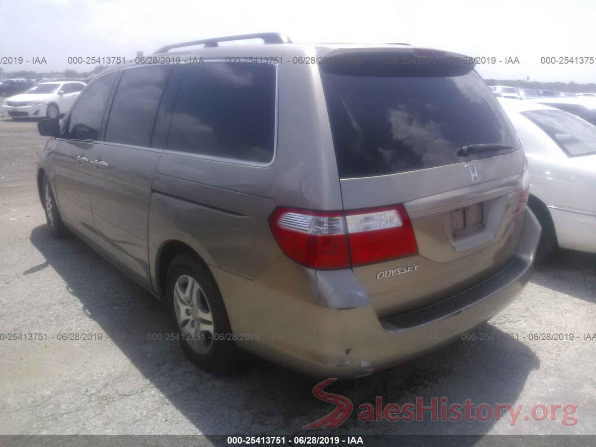 5FNRL38787B400482 2007 HONDA ODYSSEY