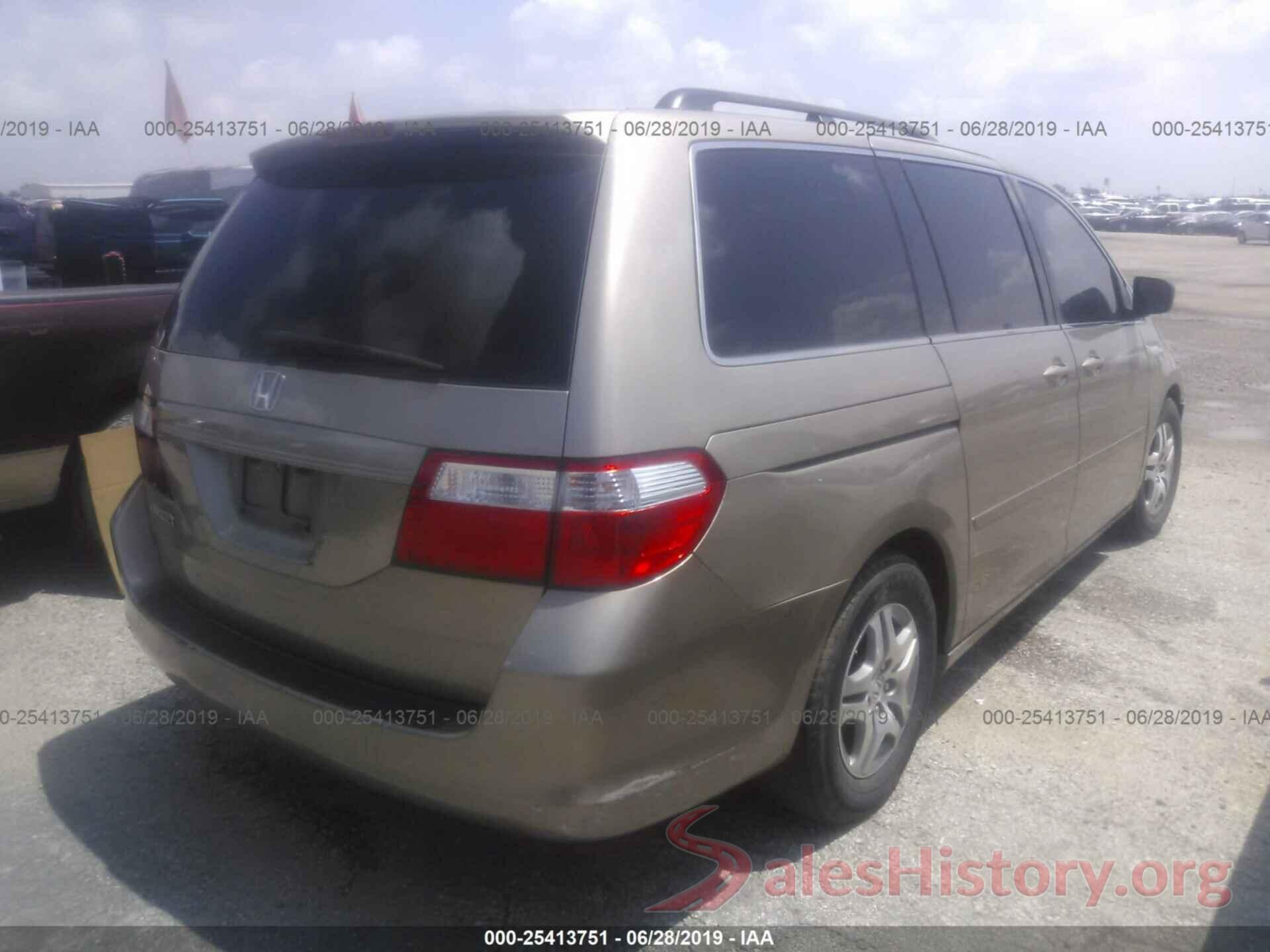 5FNRL38787B400482 2007 HONDA ODYSSEY