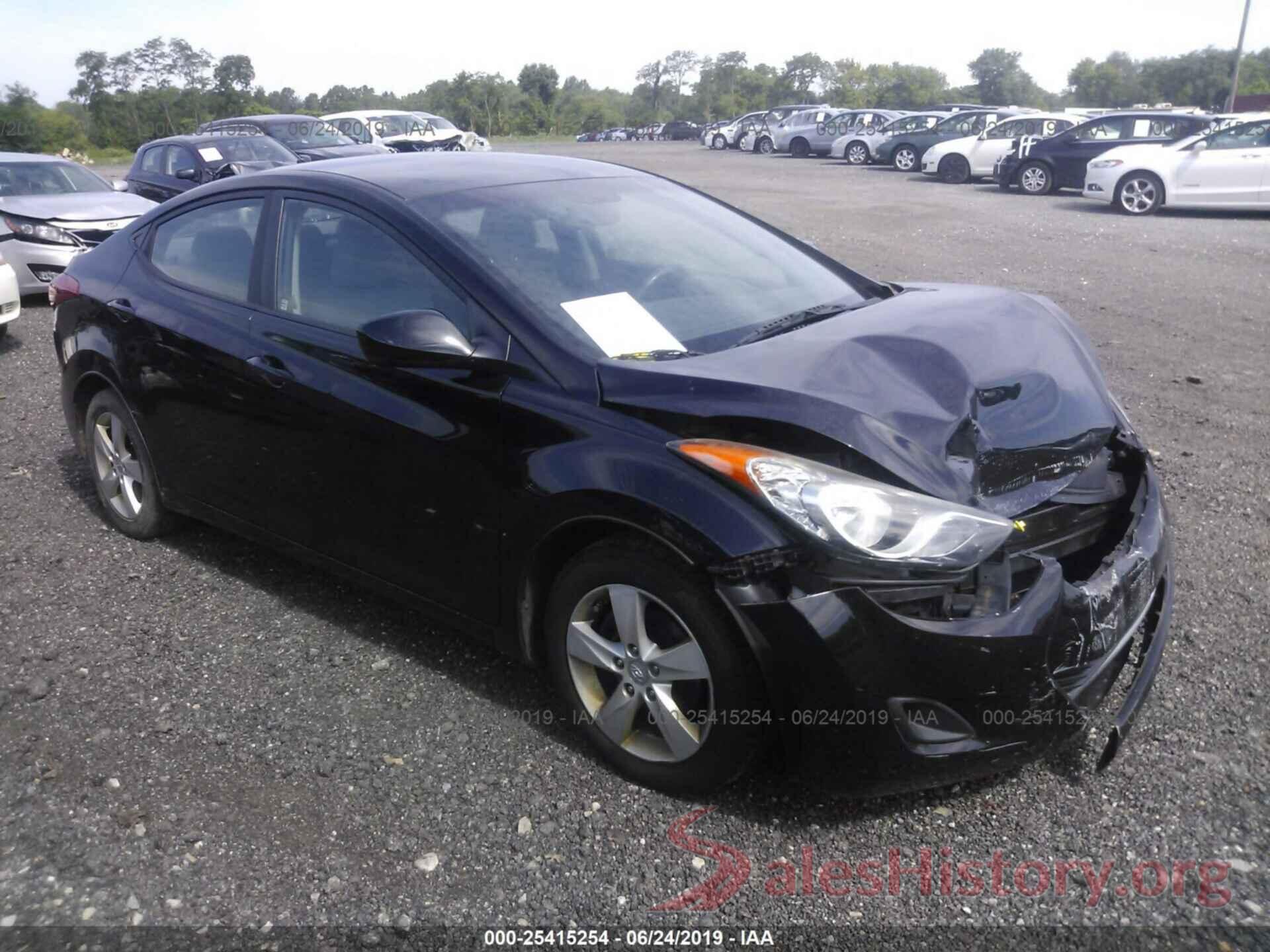 KMHDH4AE0BU106354 2011 HYUNDAI ELANTRA