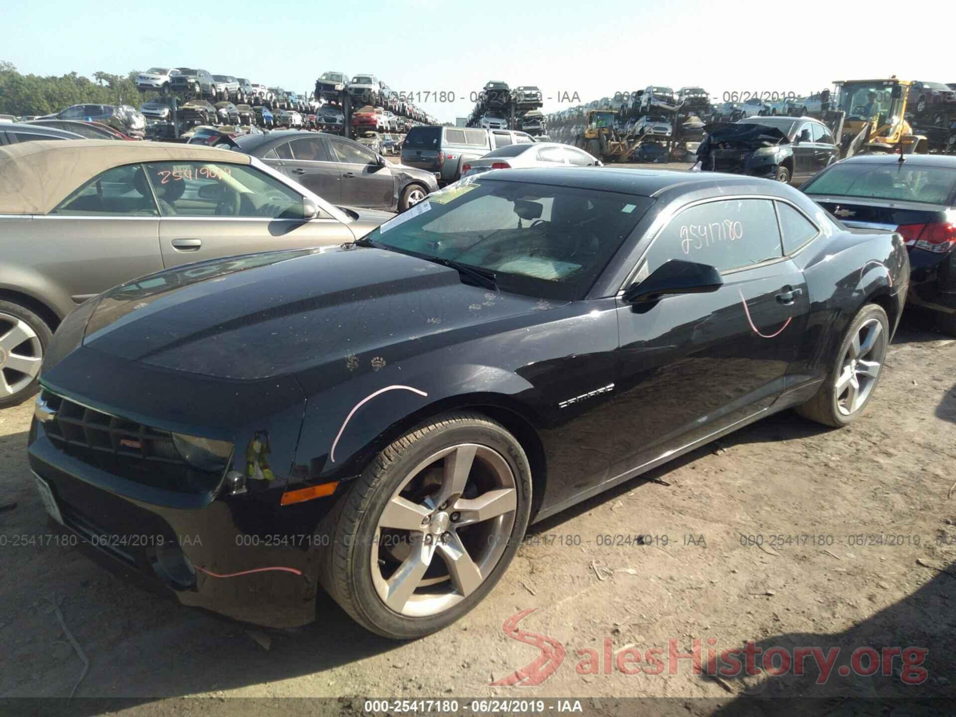 2G1FC1E38C9125731 2012 CHEVROLET CAMARO