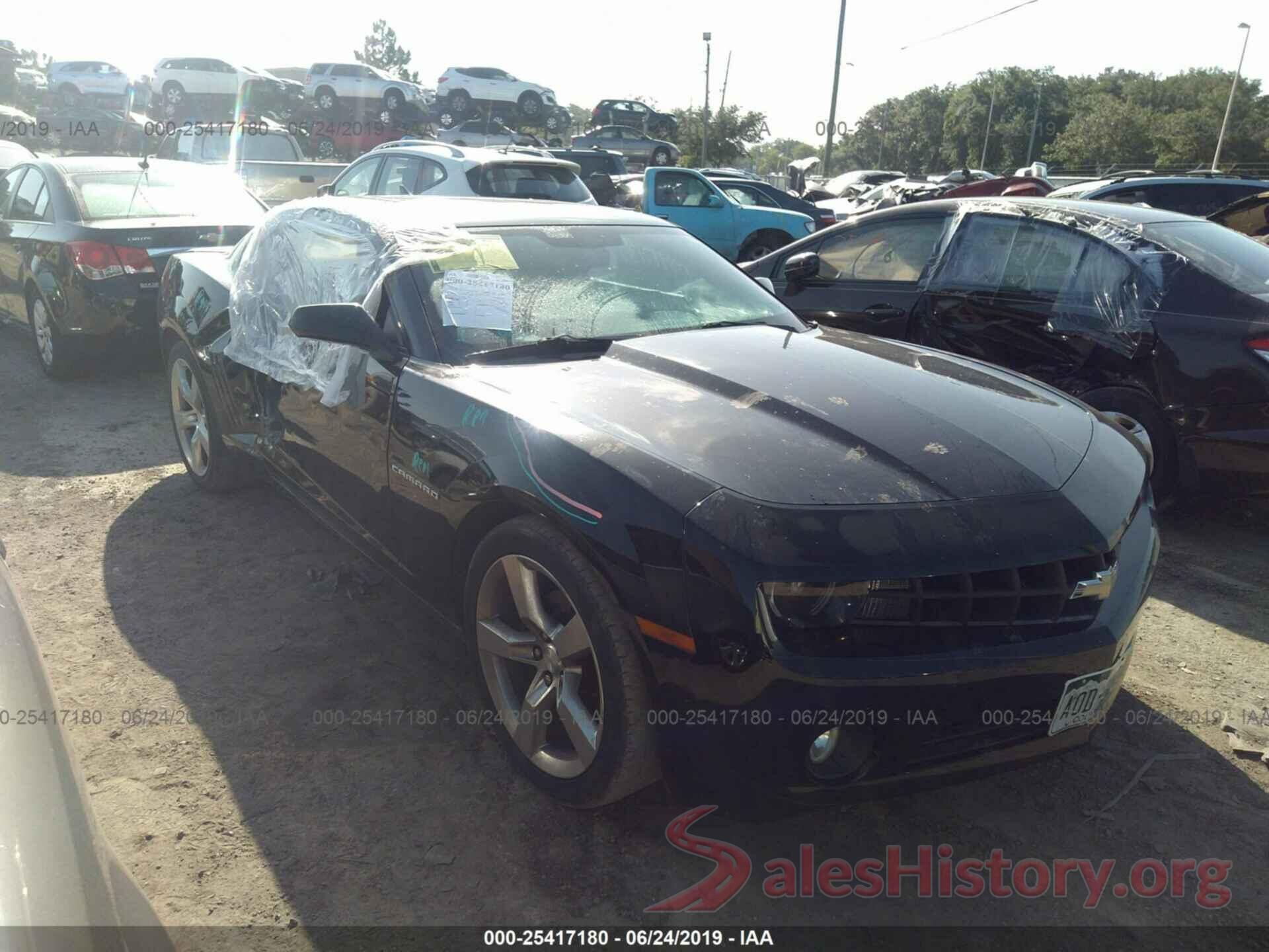 2G1FC1E38C9125731 2012 CHEVROLET CAMARO