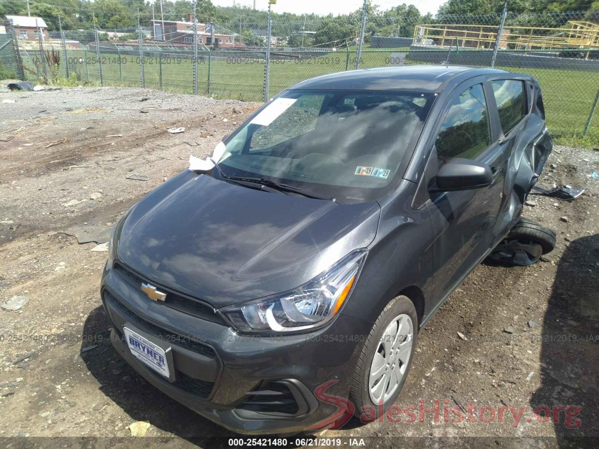 KL8CB6SA1JC426045 2018 CHEVROLET SPARK