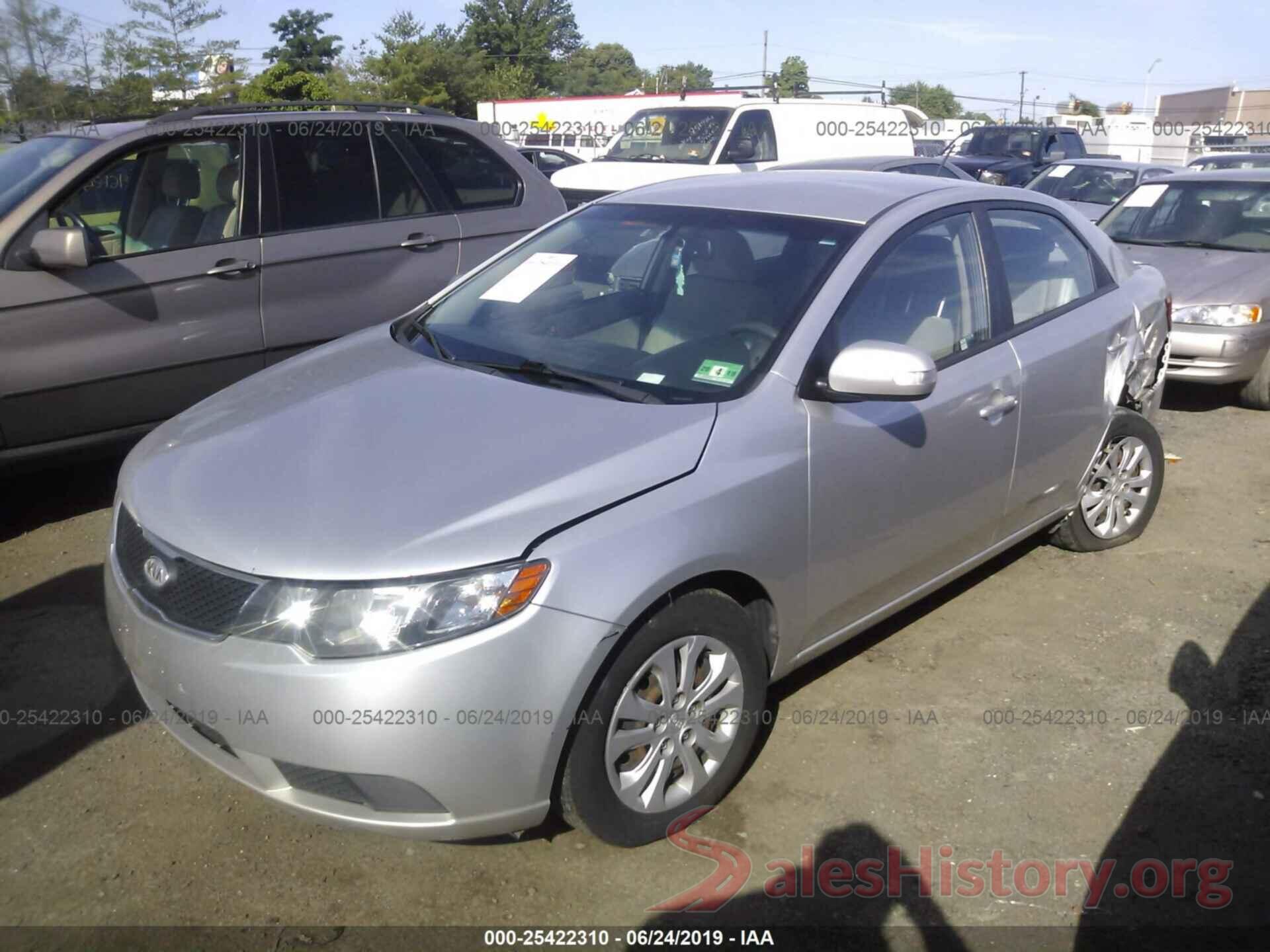 KNAFU4A24A5121282 2010 KIA FORTE