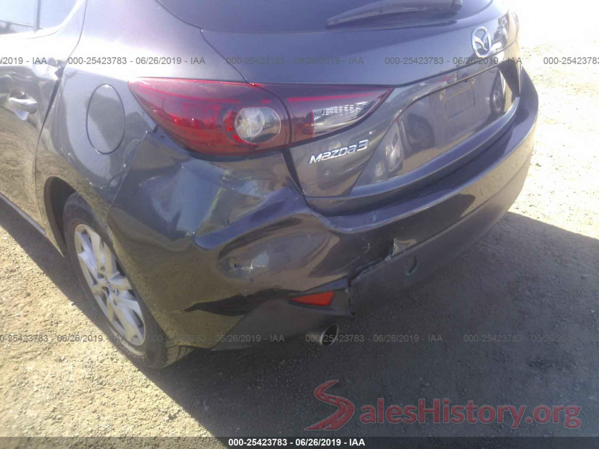 JM1BM1L76F1272955 2015 MAZDA 3