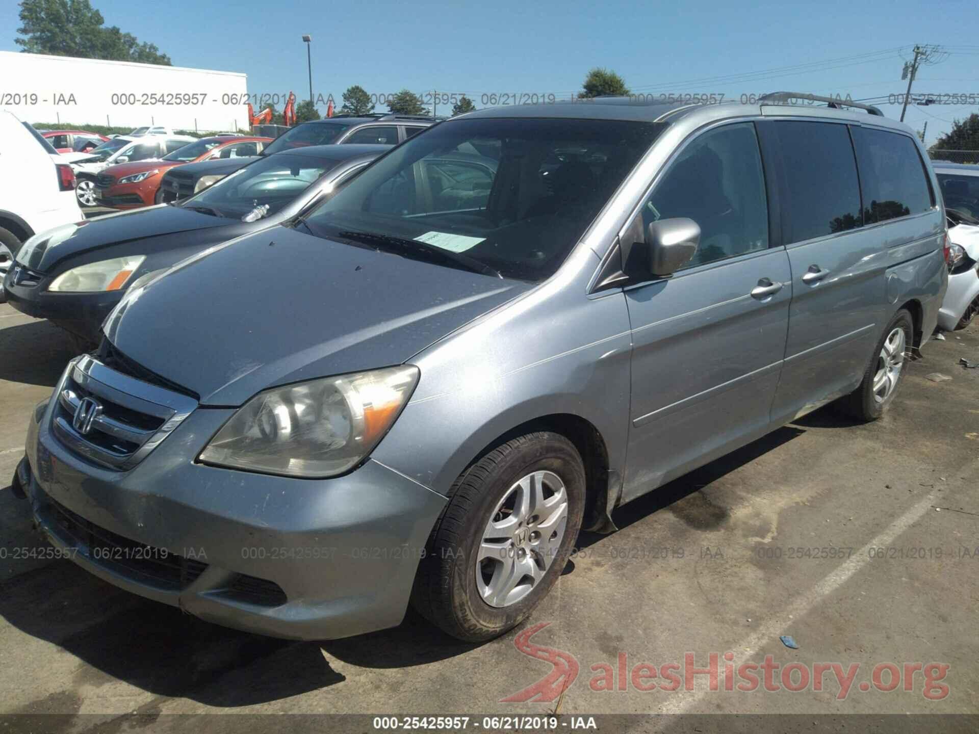 5FNRL38727B067325 2007 HONDA ODYSSEY