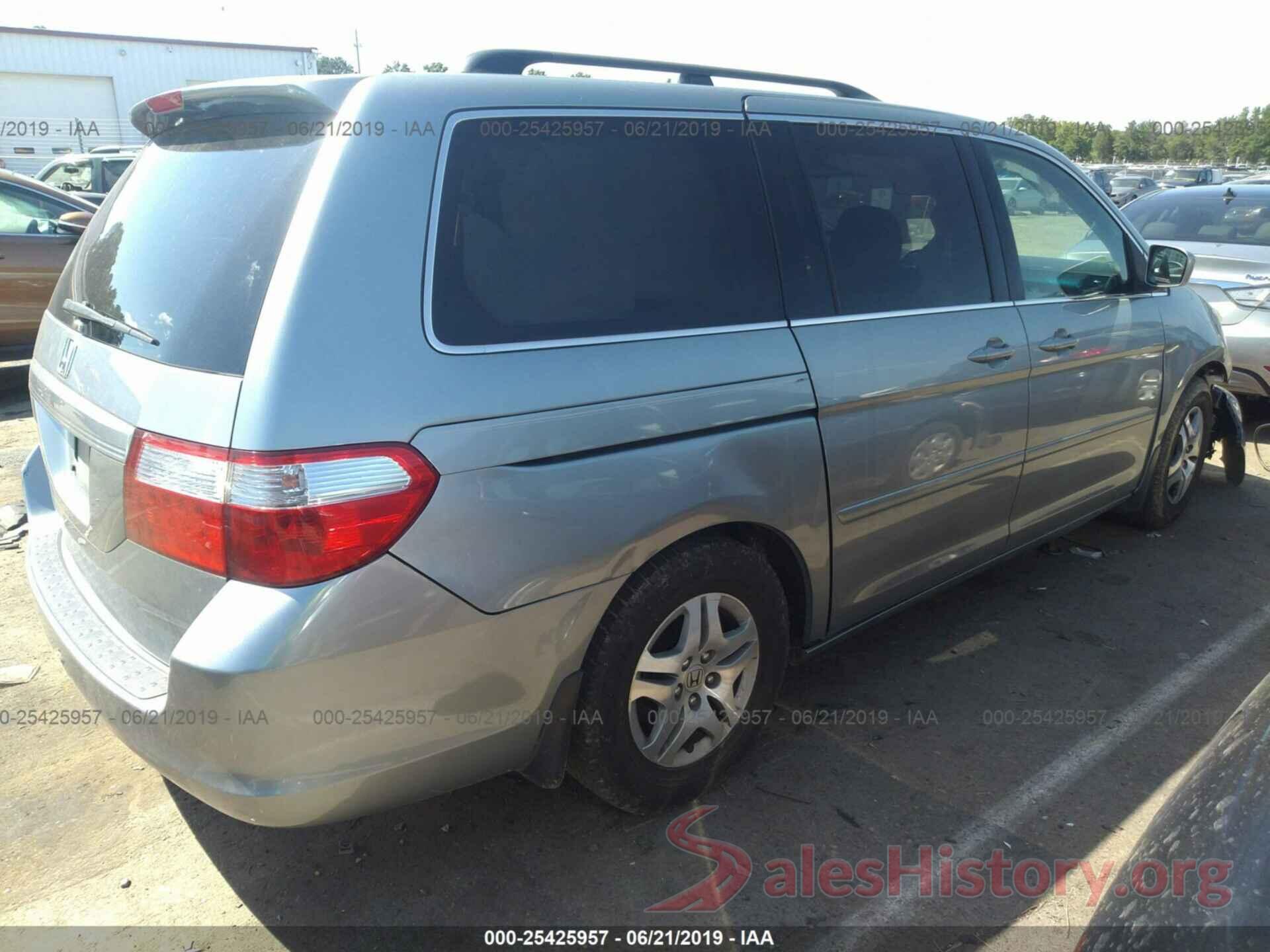 5FNRL38727B067325 2007 HONDA ODYSSEY