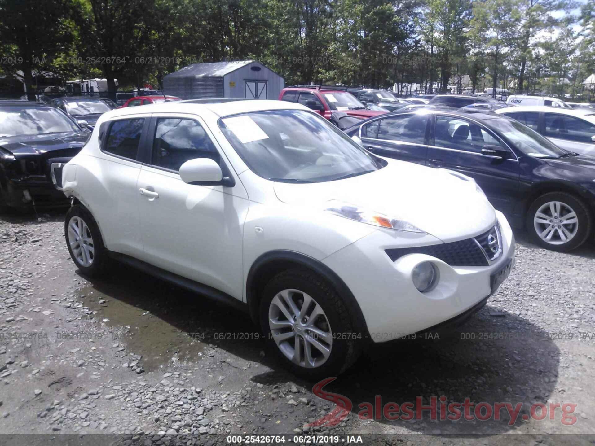 JN8AF5MV6CT113724 2012 NISSAN JUKE