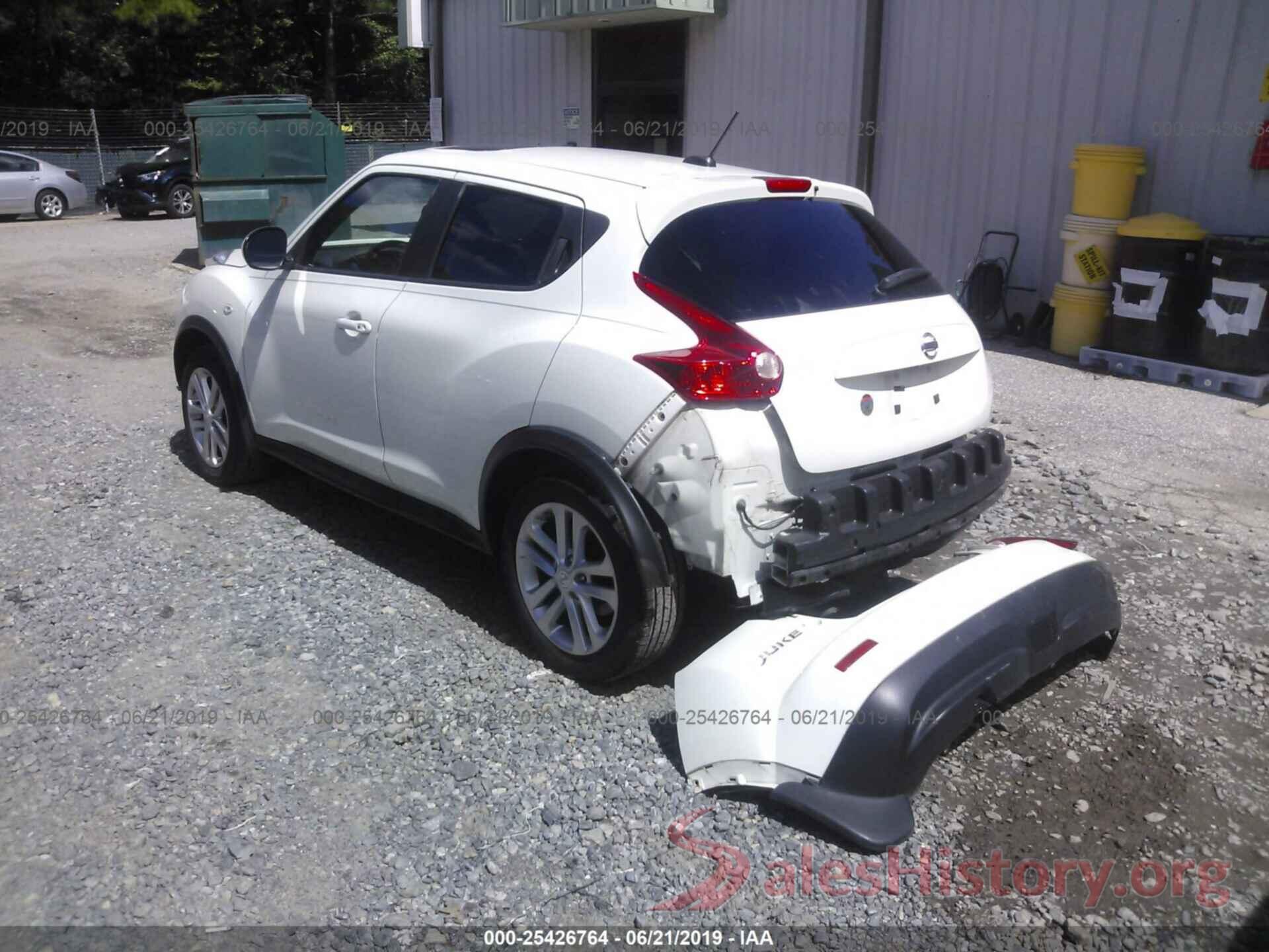 JN8AF5MV6CT113724 2012 NISSAN JUKE