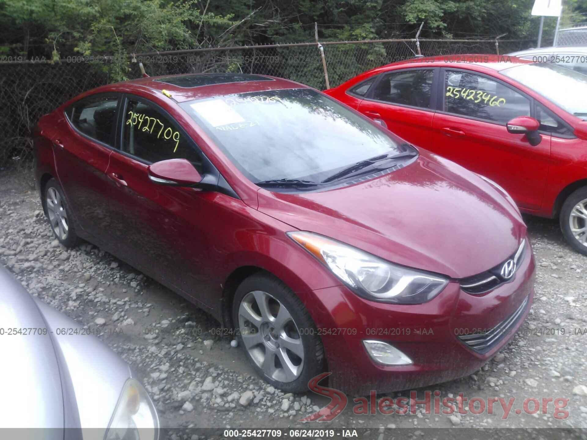 KMHDH4AE7DU526986 2013 HYUNDAI ELANTRA