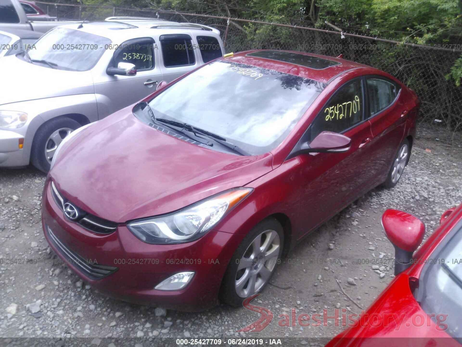 KMHDH4AE7DU526986 2013 HYUNDAI ELANTRA