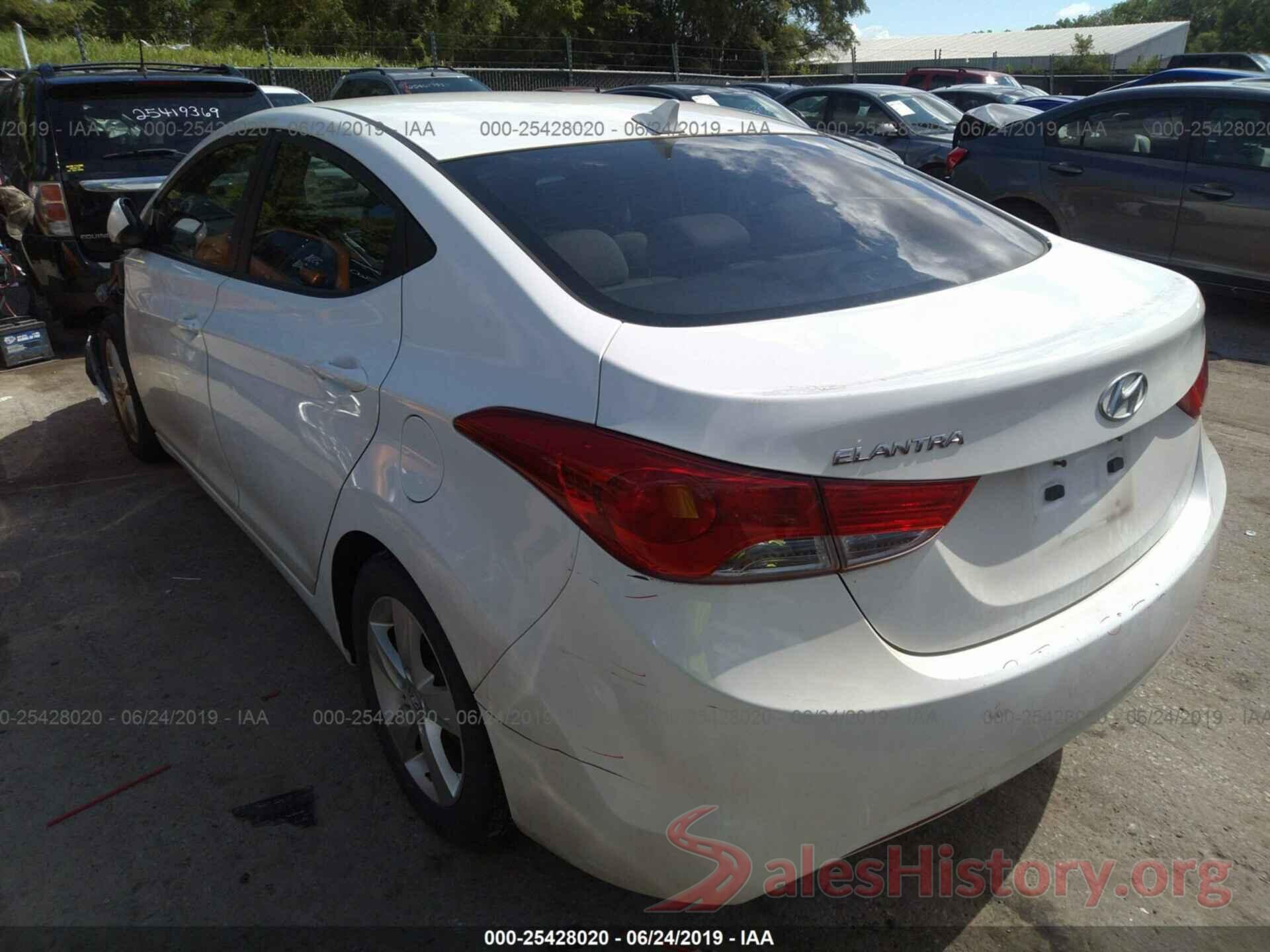 5NPDH4AE1CH088818 2012 HYUNDAI ELANTRA