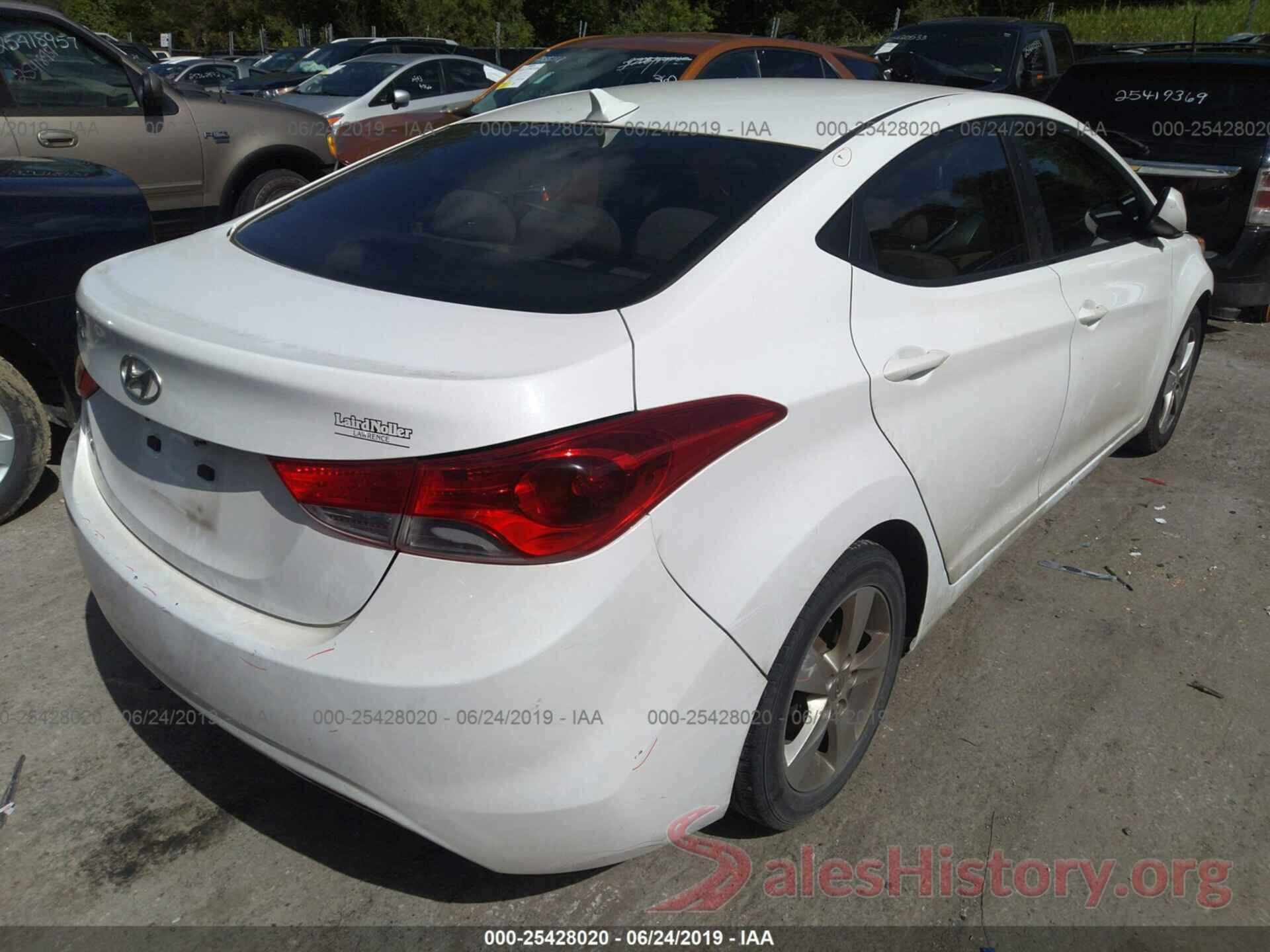 5NPDH4AE1CH088818 2012 HYUNDAI ELANTRA