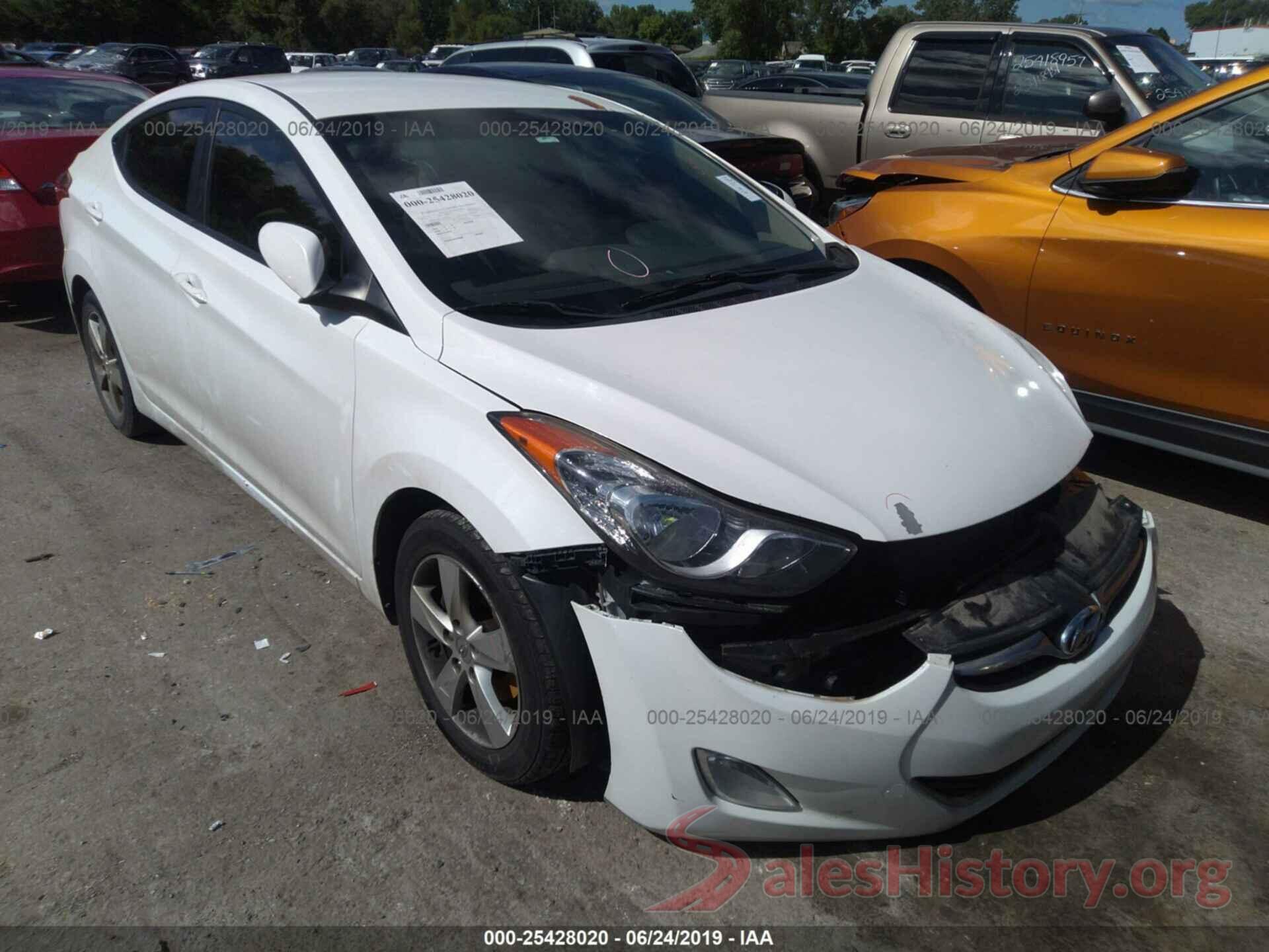 5NPDH4AE1CH088818 2012 HYUNDAI ELANTRA