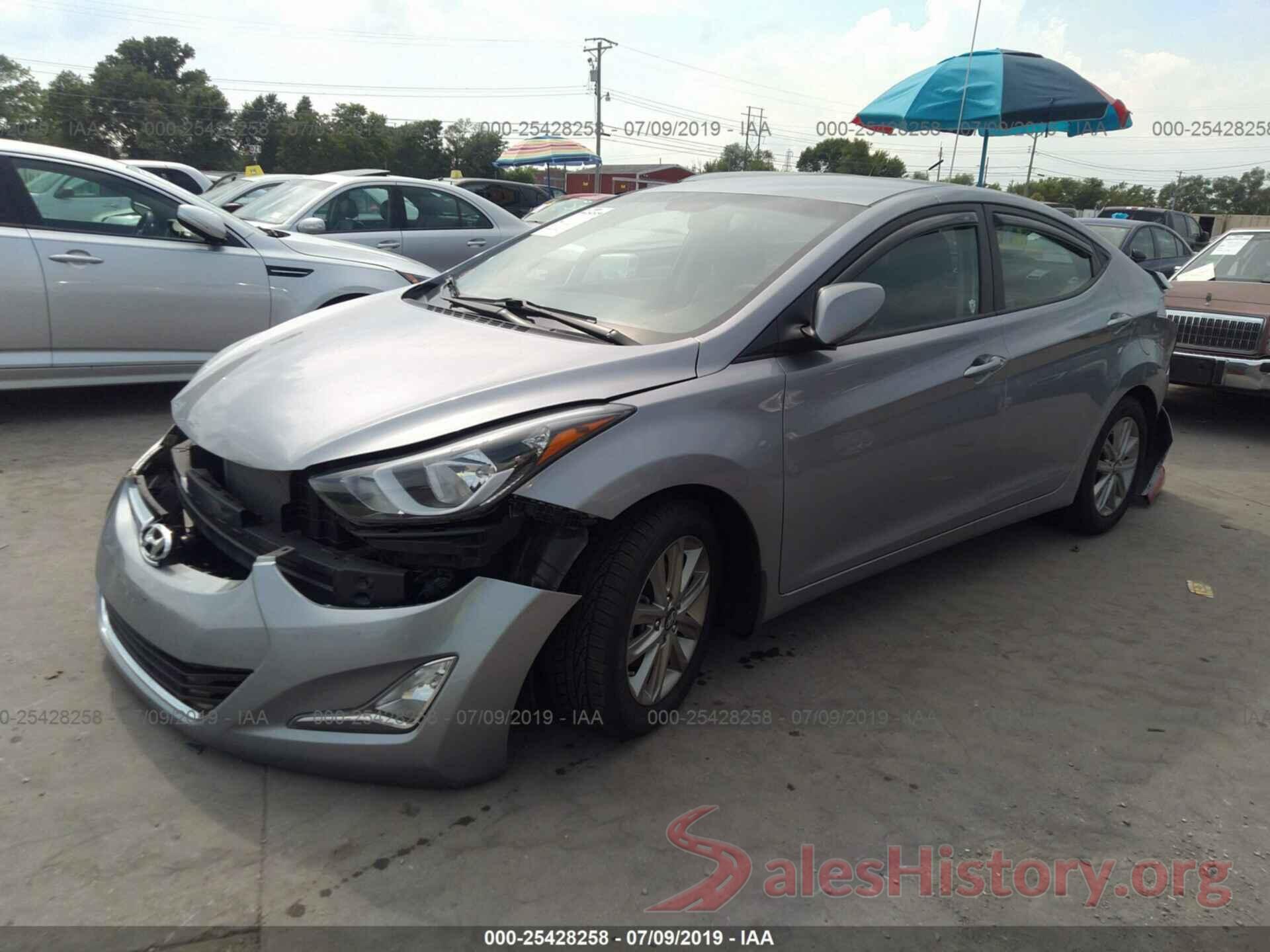 5NPDH4AE1FH621772 2015 HYUNDAI ELANTRA