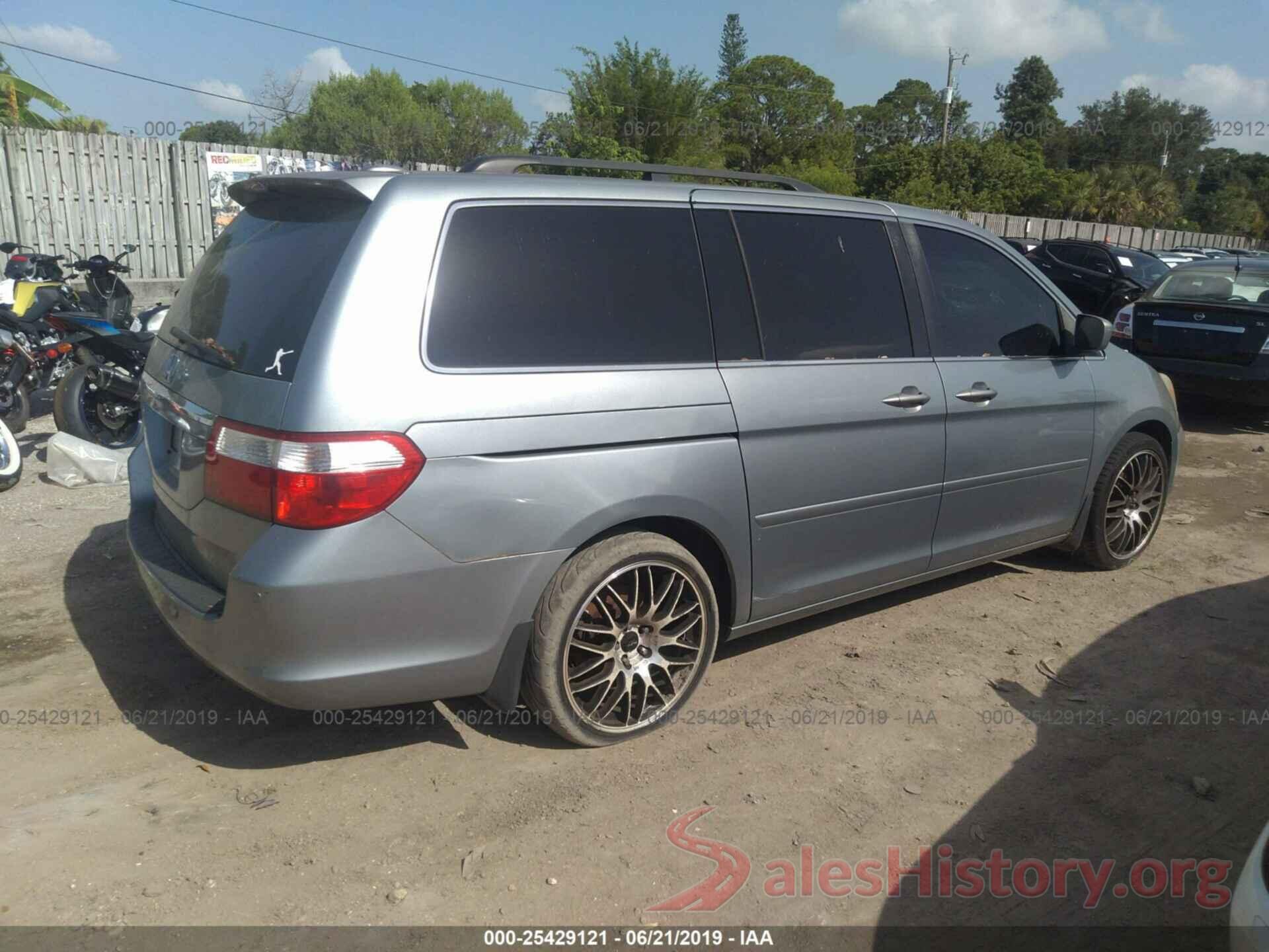 5FNRL388X7B062110 2007 HONDA ODYSSEY