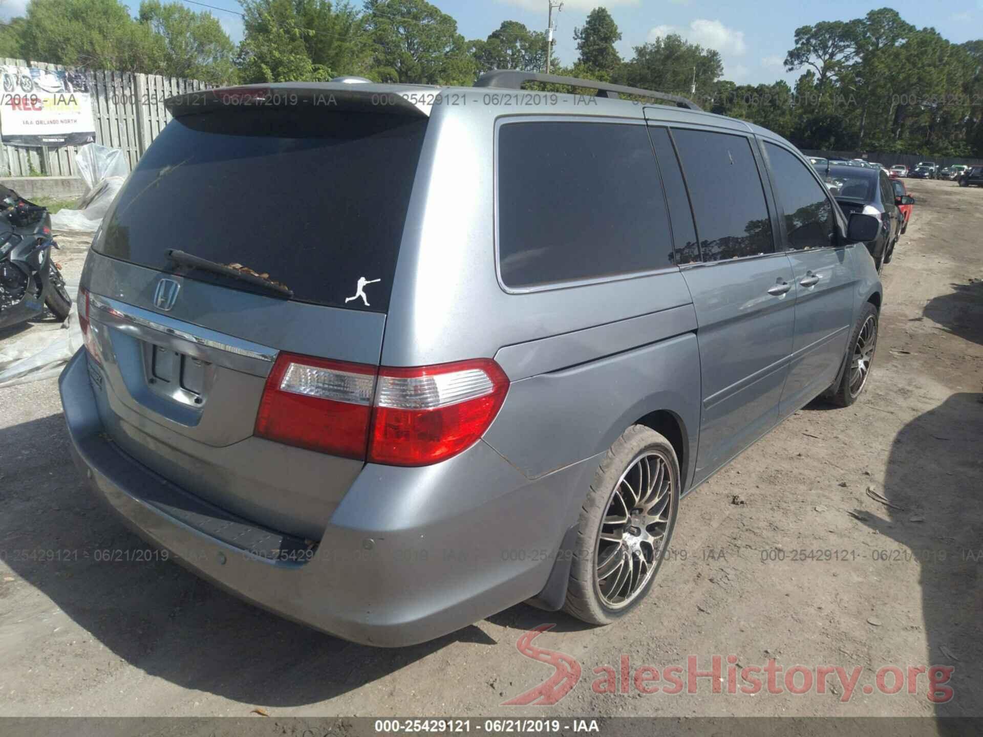 5FNRL388X7B062110 2007 HONDA ODYSSEY