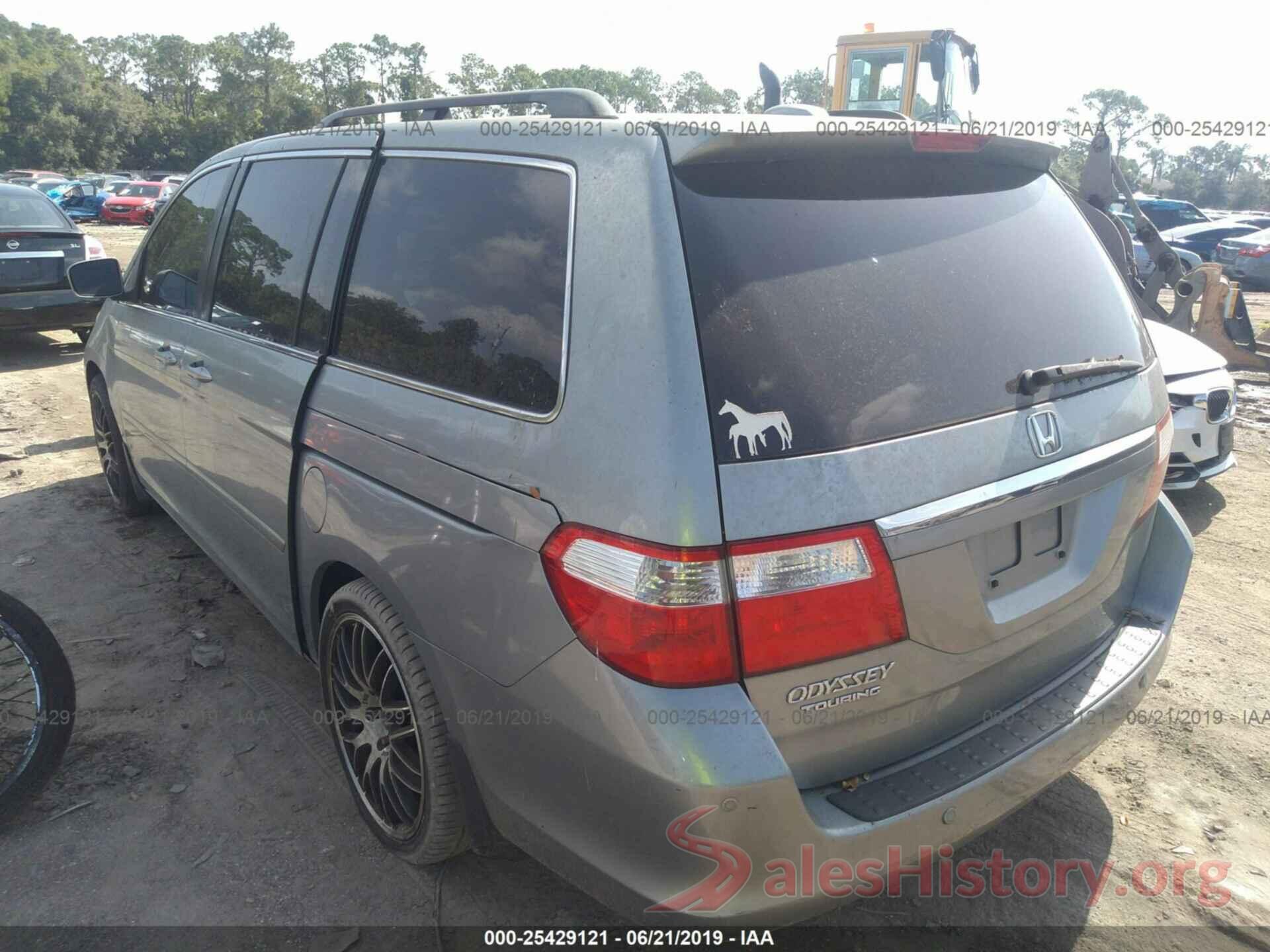 5FNRL388X7B062110 2007 HONDA ODYSSEY